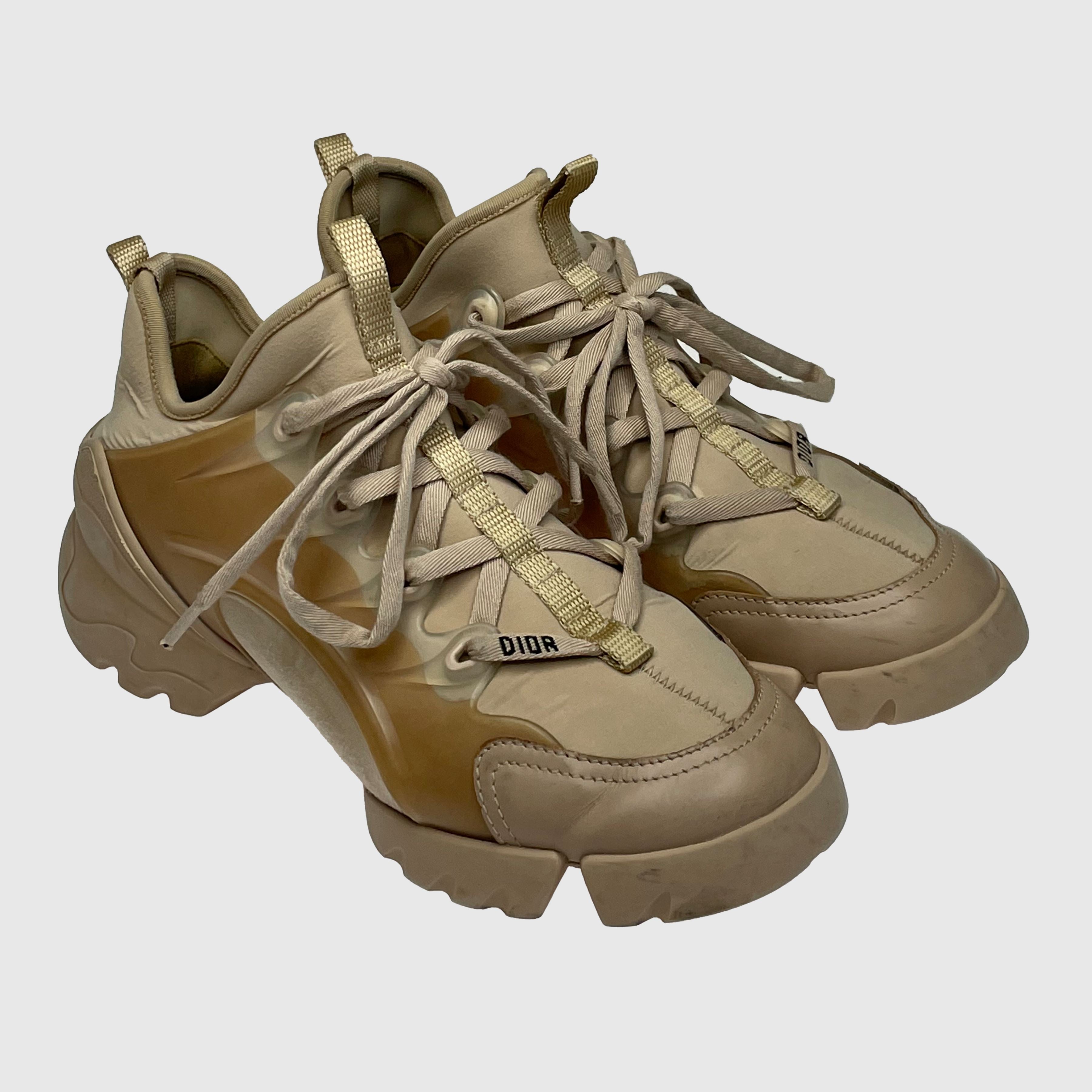 Nude D-Connect Chunky Sneakers Shoes Dior 