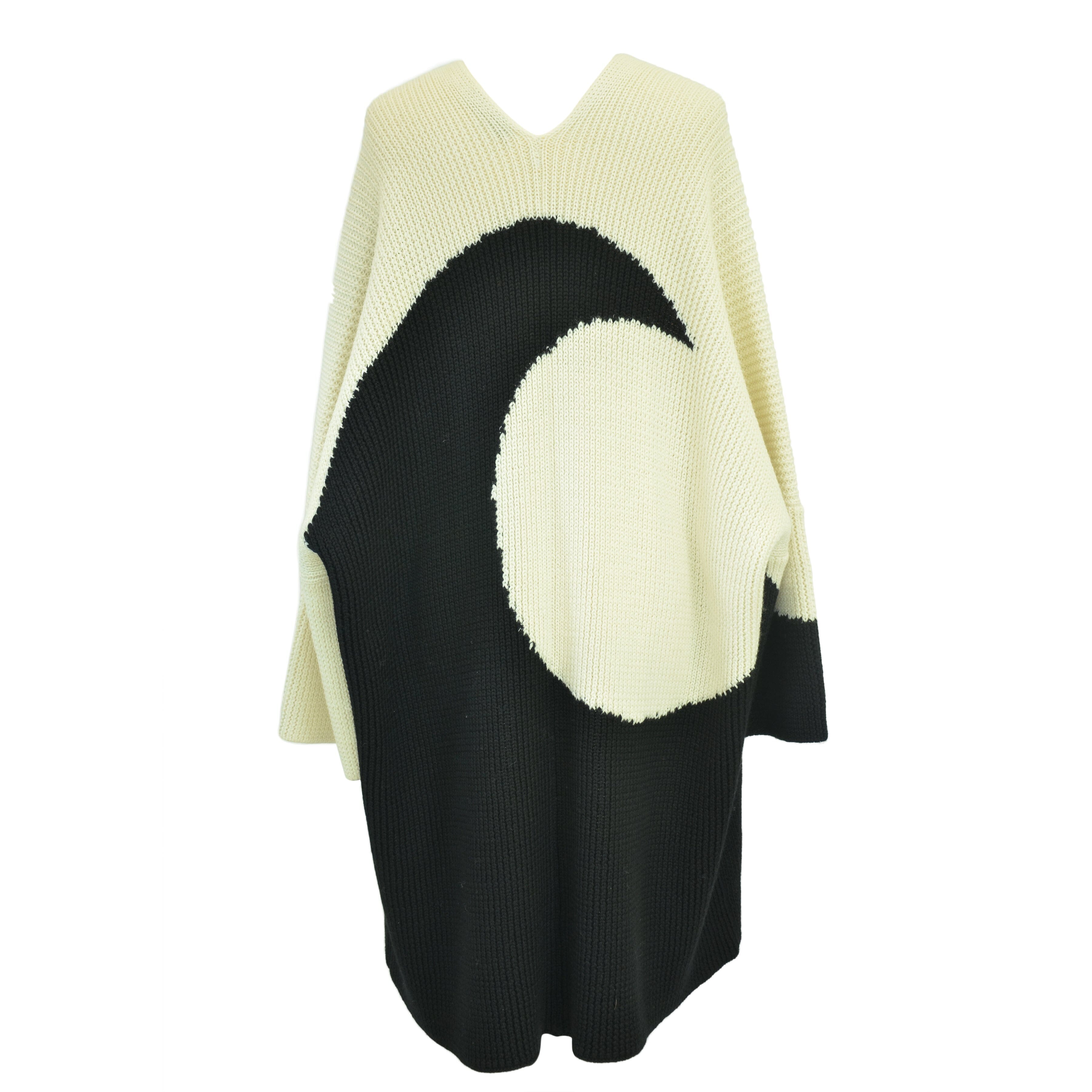 Black/White Knitted Cardigan Clothing Valentino