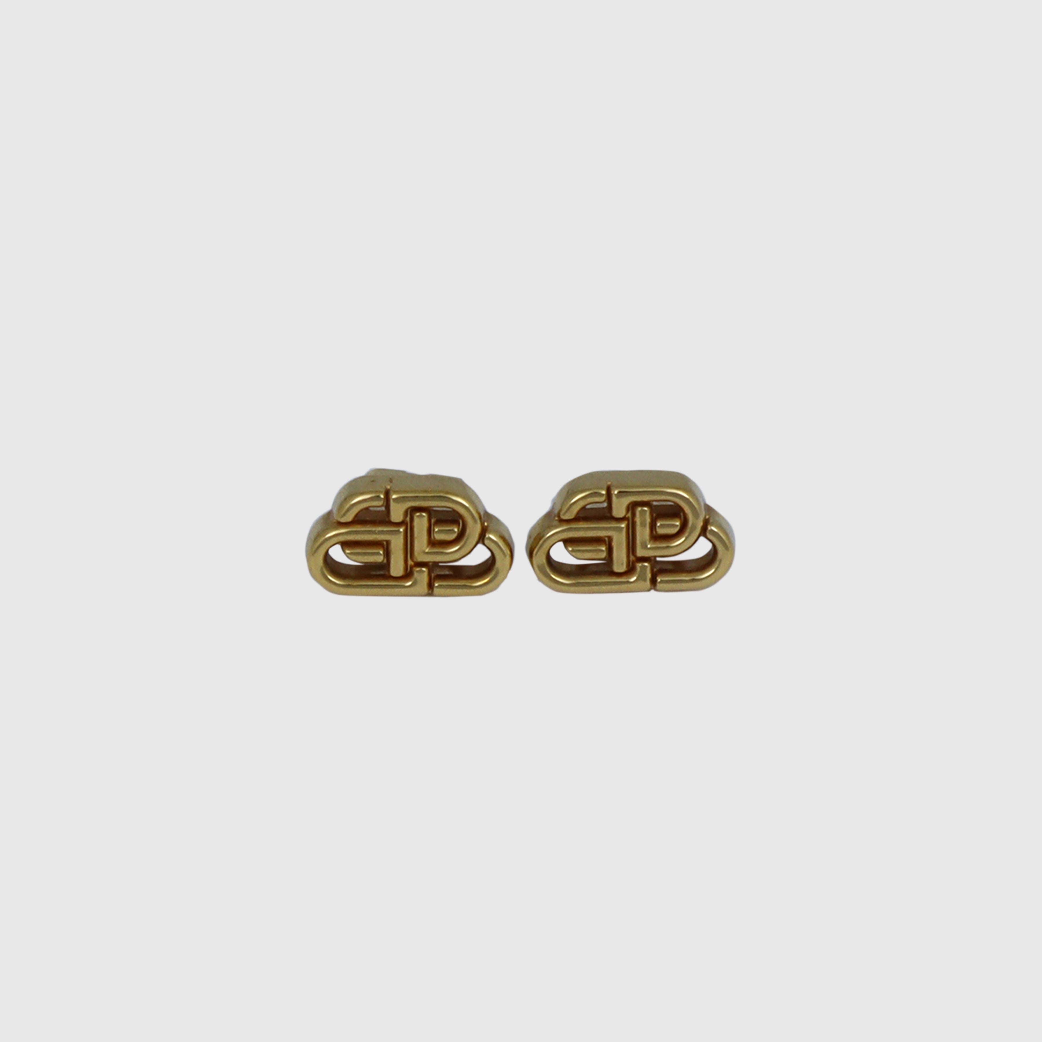 Gold BB Stud Earrings Earrings Balenciaga 