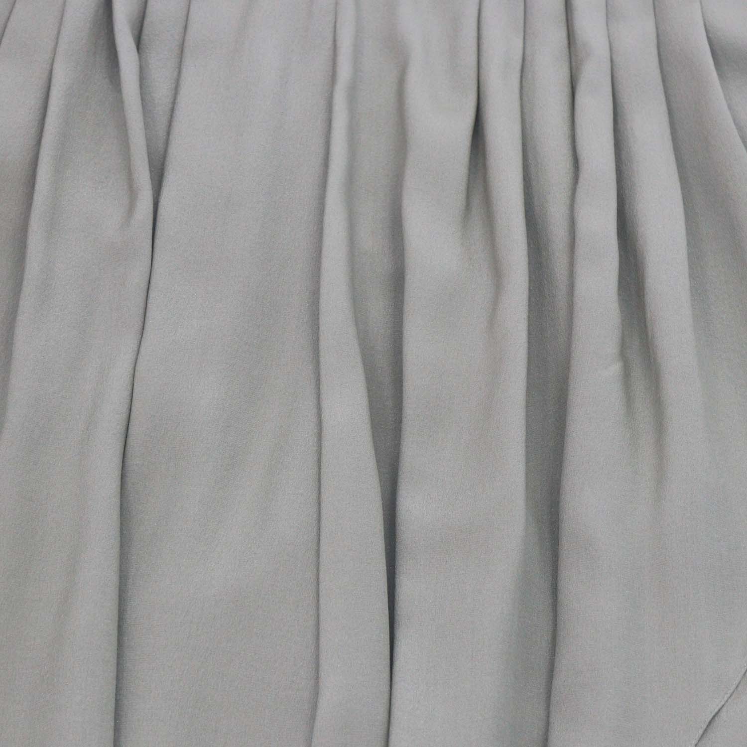 Chloe Plant Green Silk Tulip Pants