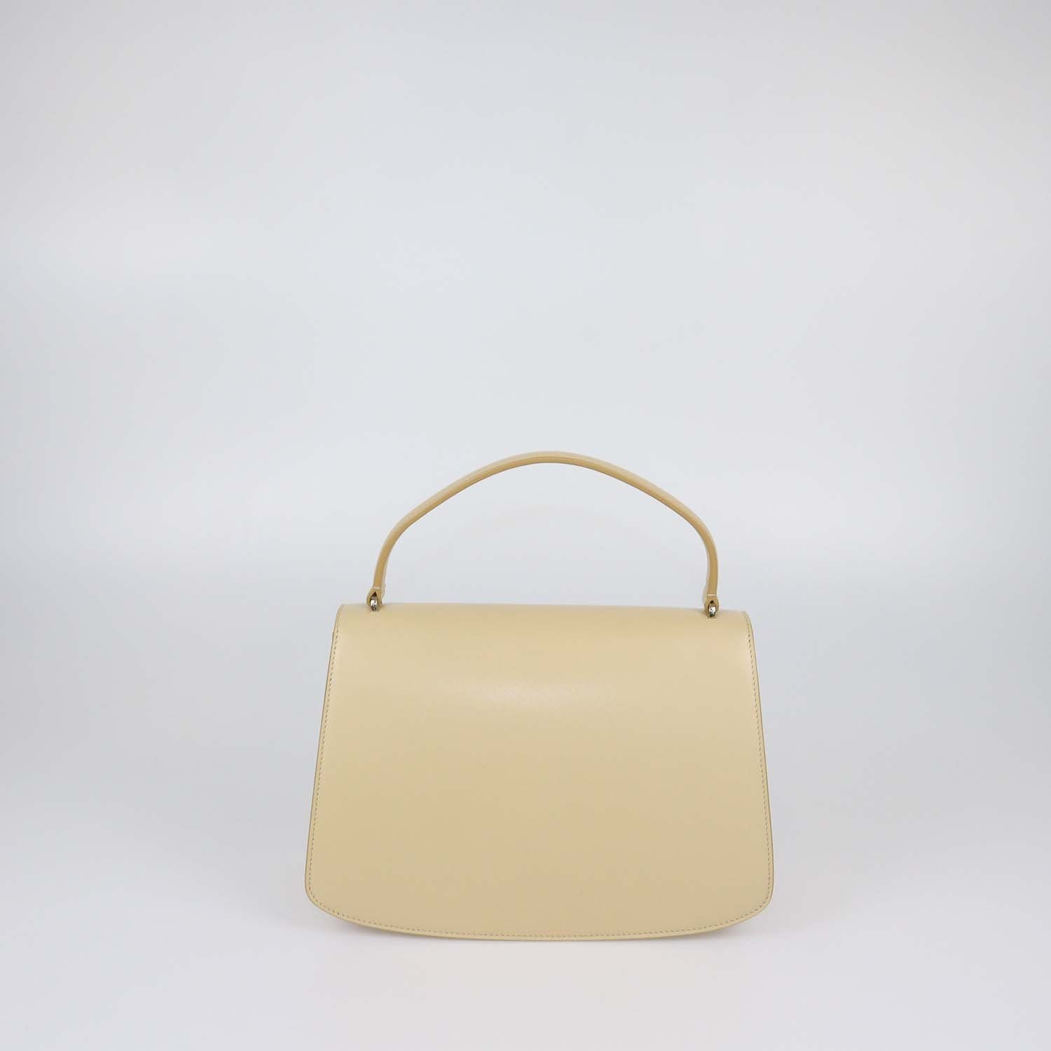 The Row Butter Leather Sofia 10.00 Top Handle Bag