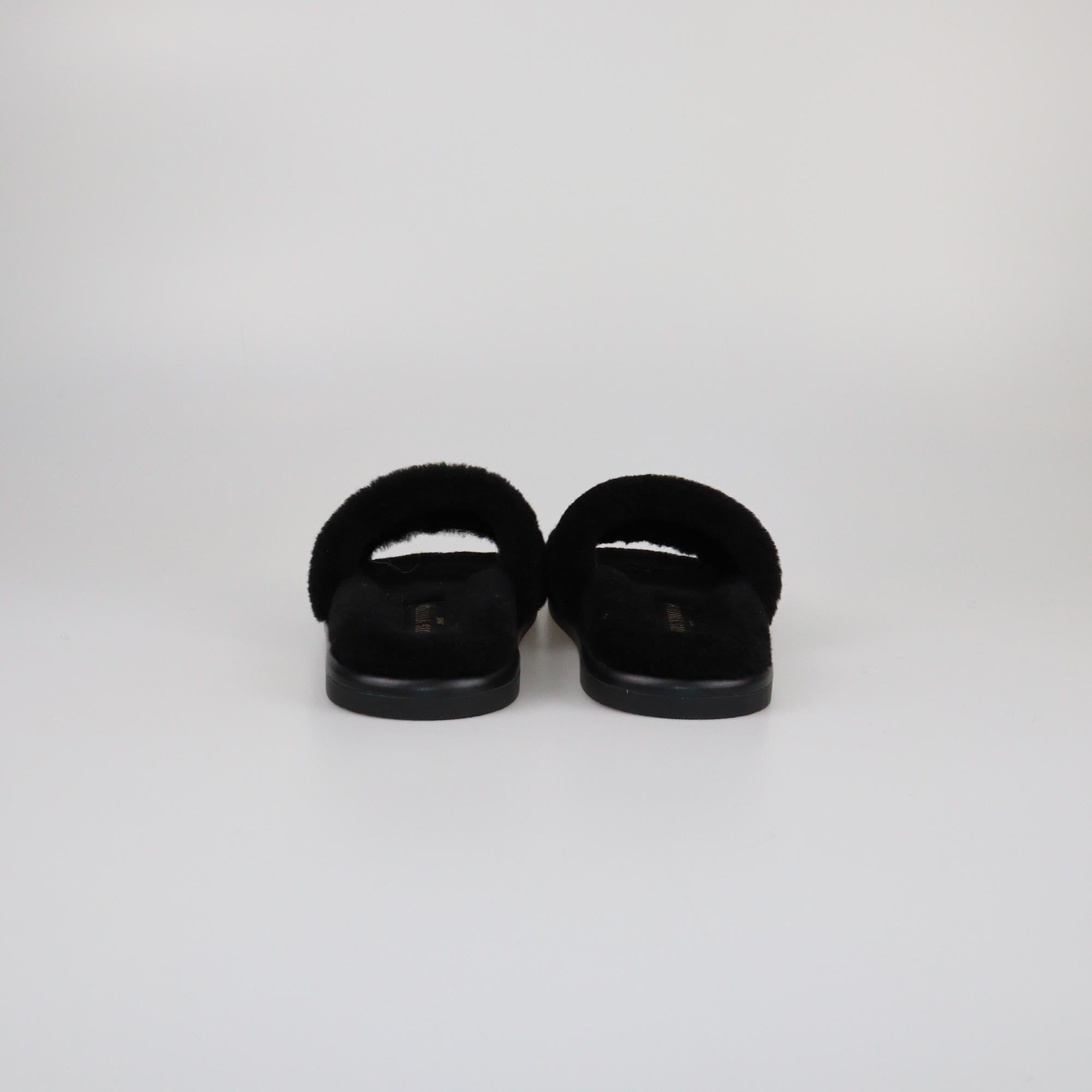 Louis Vuitton Black Soft LV Bliss Comfort Mules Womens Louis Vuitton