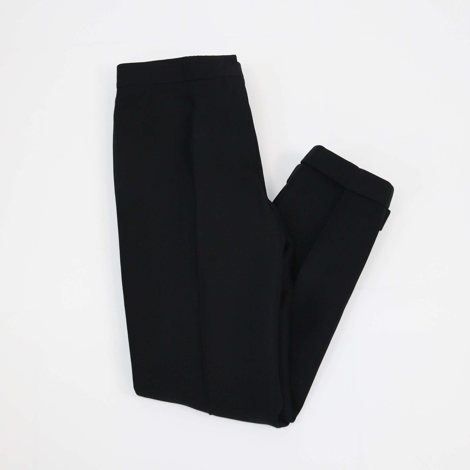 Christian Dior Black Straight Leg Pants Womens Christian Dior