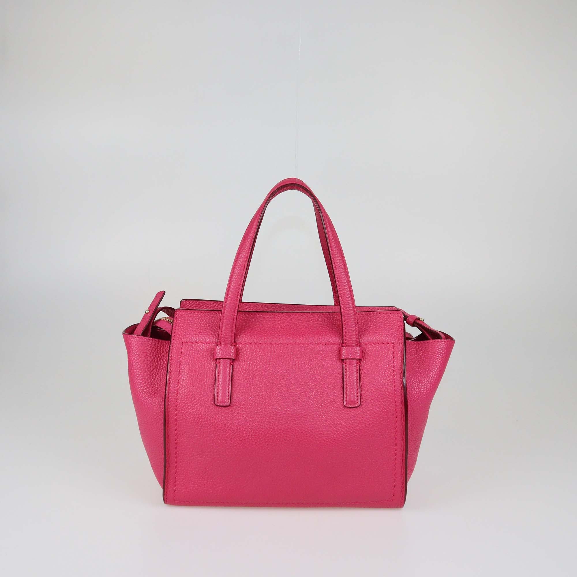 Salvatore Ferragamo Fuchsia Leather Amy Tote
