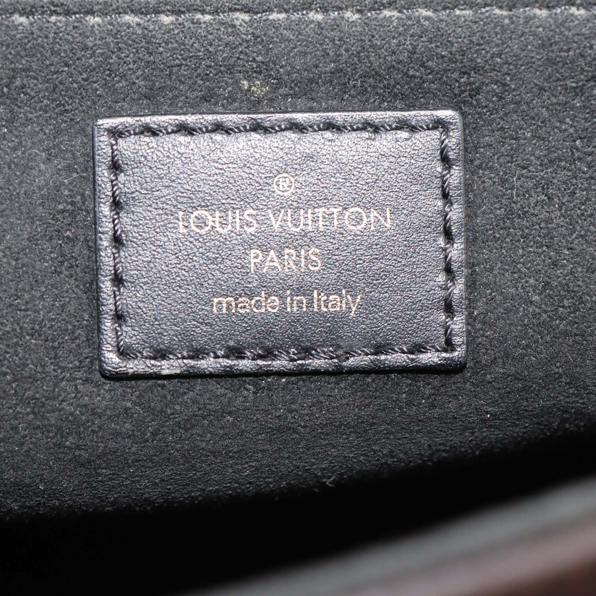 Louis Vuitton Black Damier Ebene Canvas Vavin PM Bag