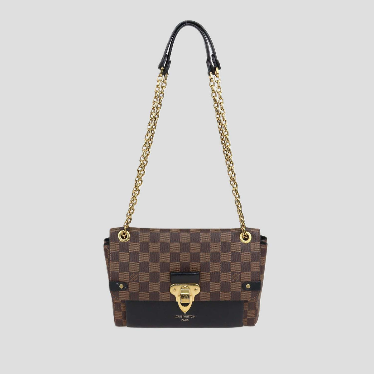 Louis Vuitton Black Damier Ebene Canvas Vavin PM Bag