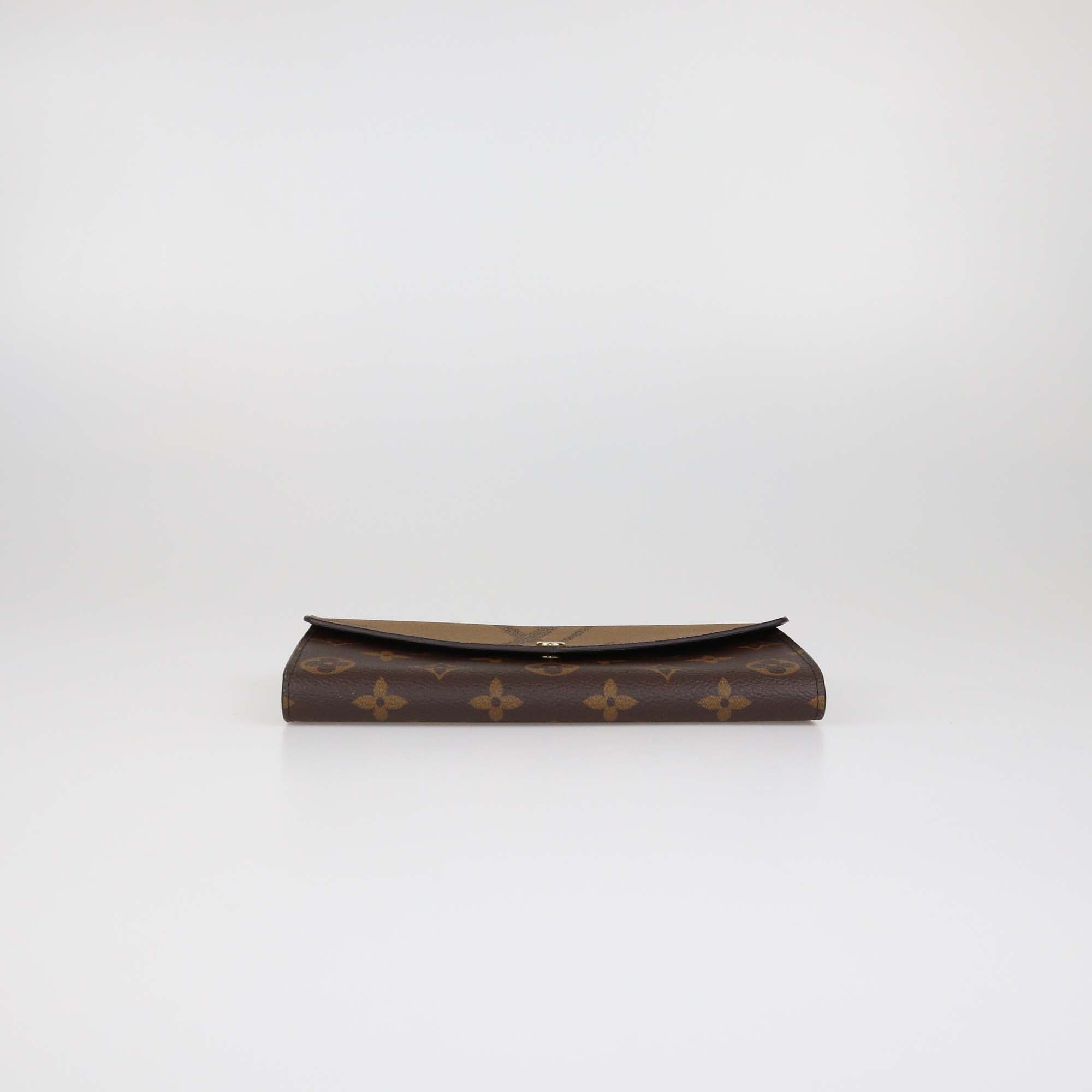 Louis Vuitton Monogram Reverse Canvas Sarah Wallet
