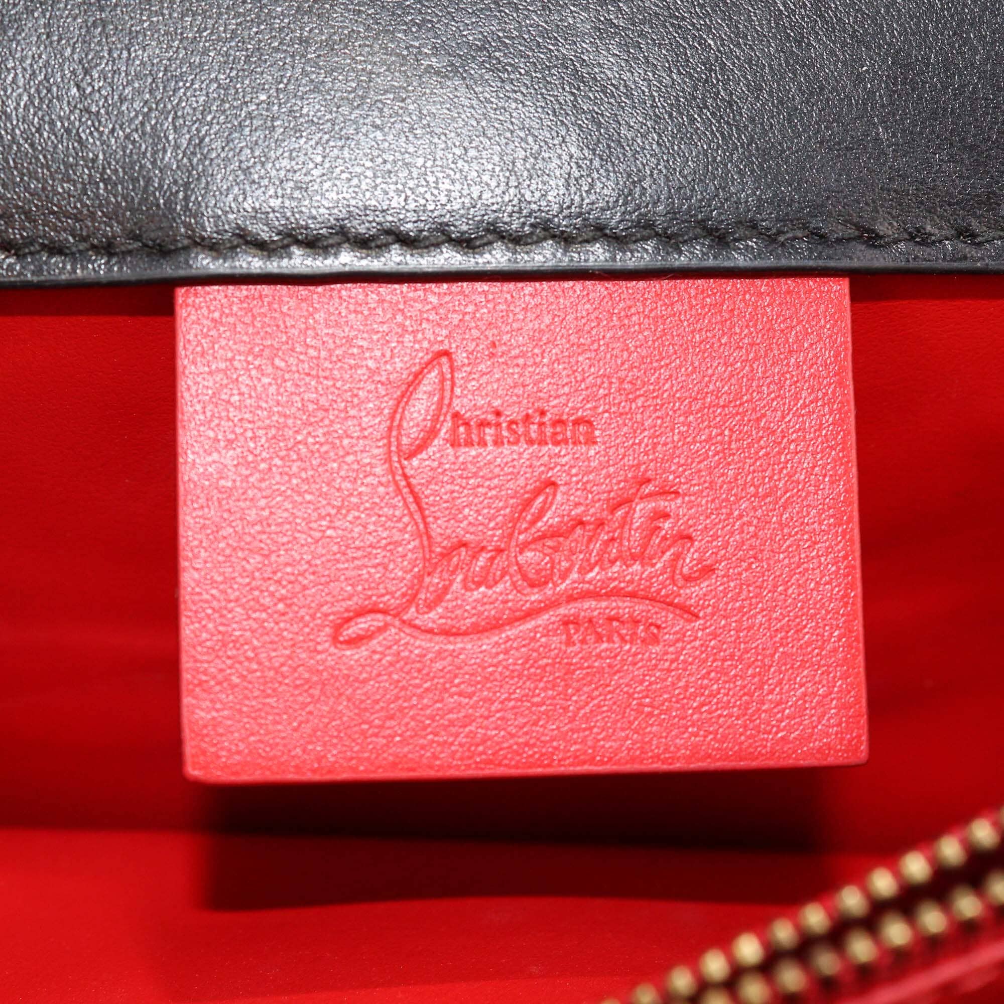 Christian Louboutin Multicolor Sequins & Leather Small Paillette Splash Elisa Shoulder Bag Womens Christian Louboutin