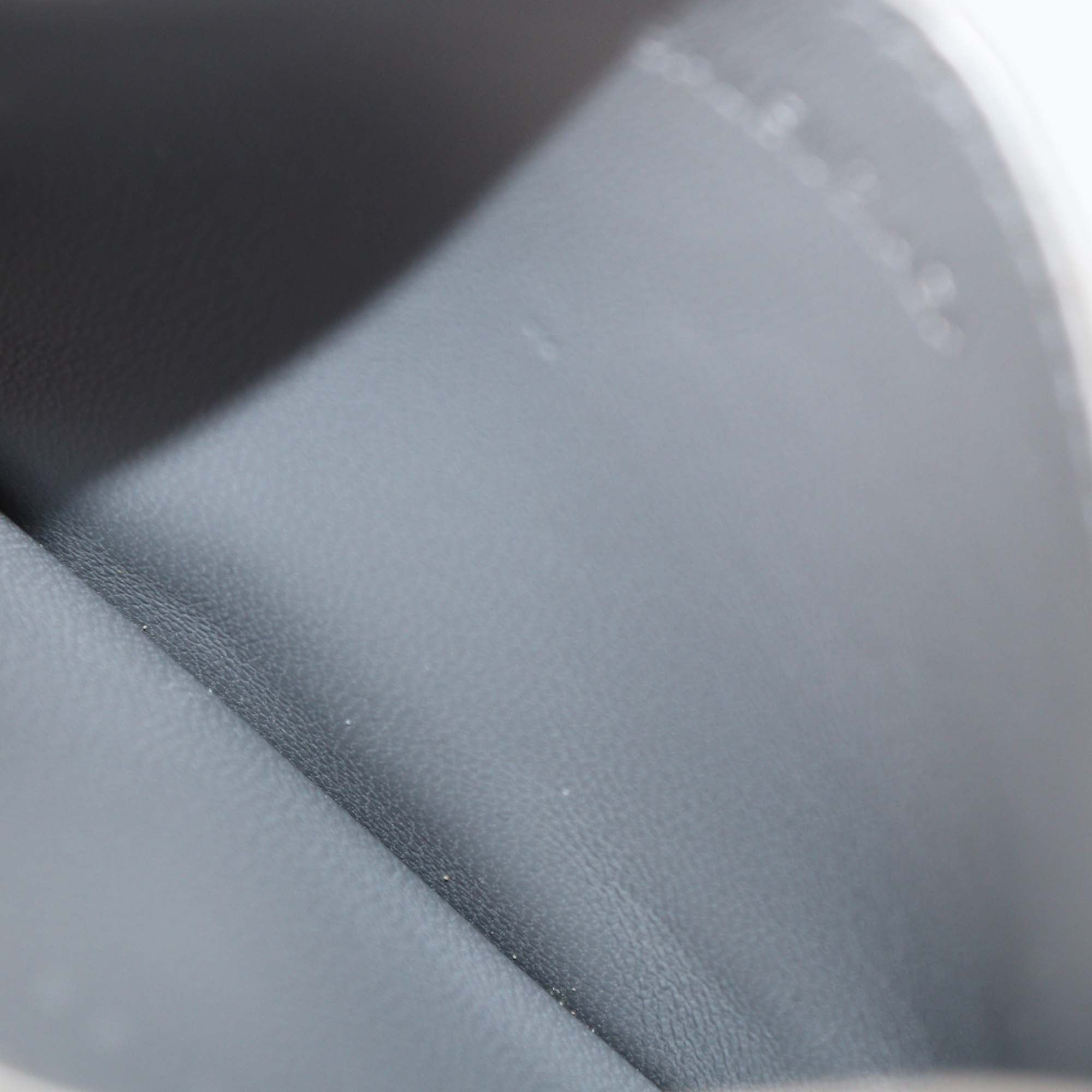 Balenciaga Metallic Grey Leather Le Cagole Card Holder