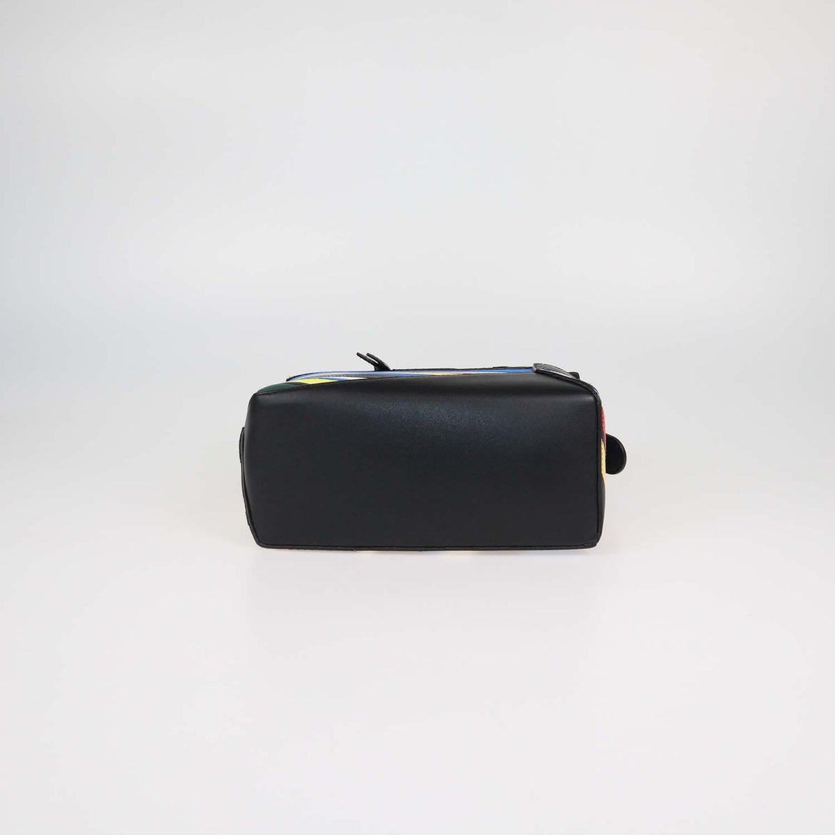 Loewe Multicolor Mixed Leather Striped Small Puzzle Bag