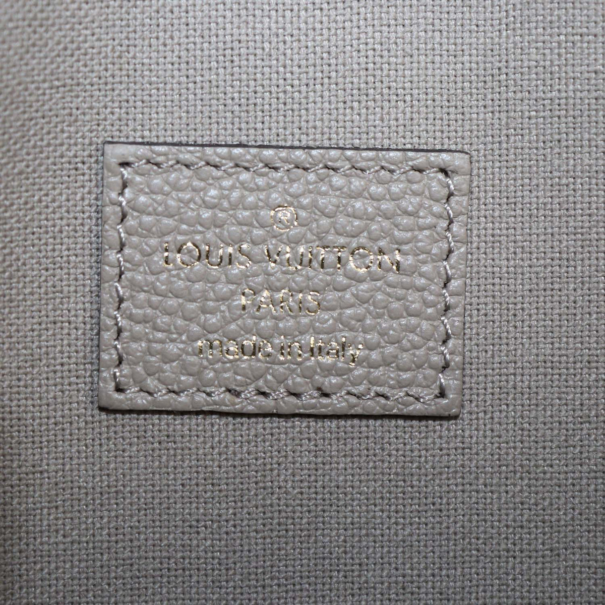 Louis Vuitton Beige Monogram Empreinte Leather Felicie Pochette Bag