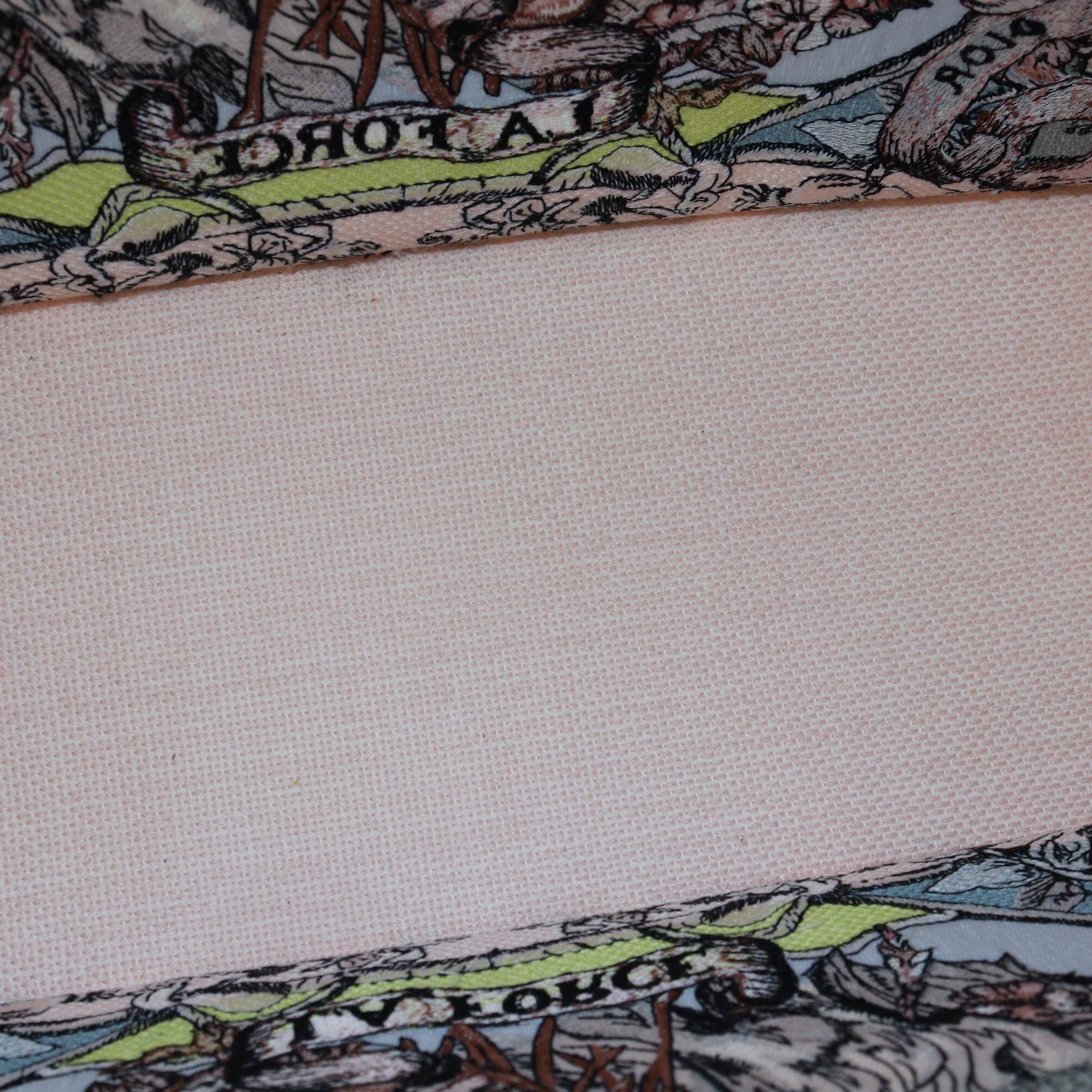 Christian Dior Multicolor Embroidered Large La Force Book Tote Womens Christian Dior