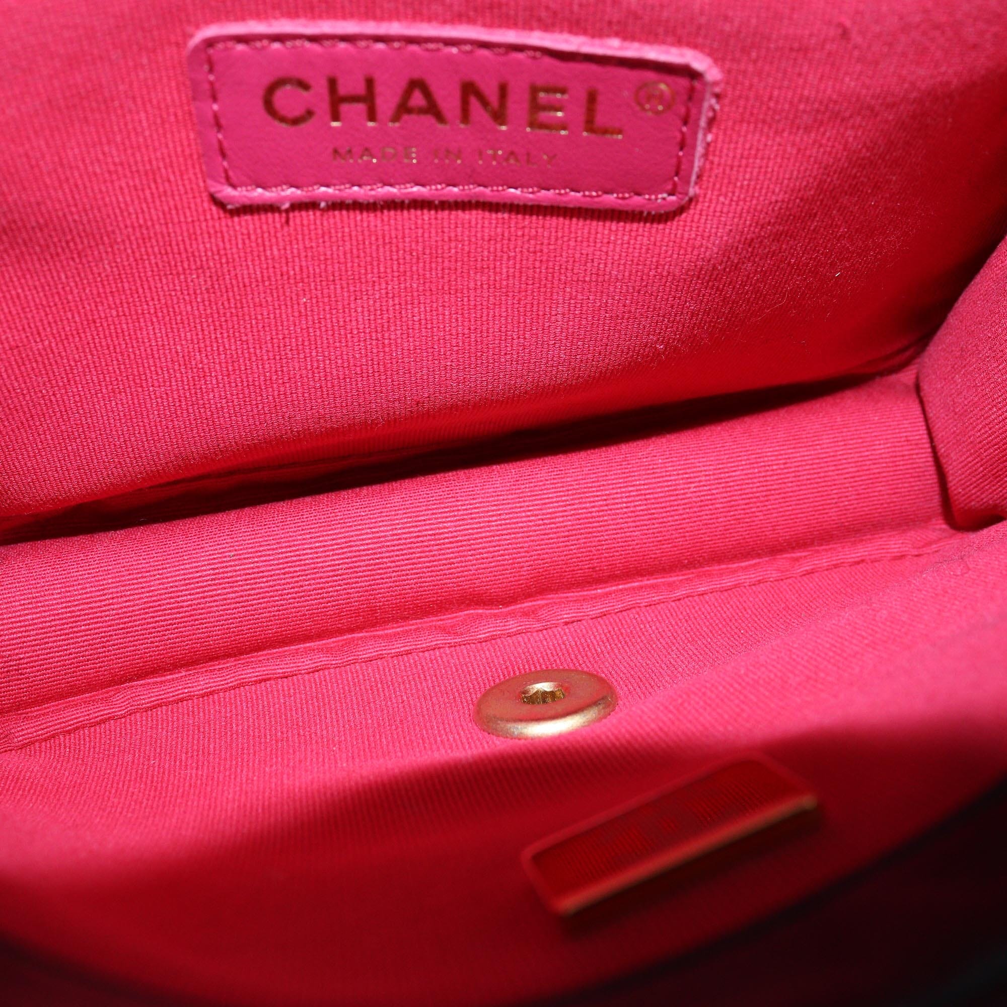 Chanel Black Quilted My Own Frame Flap Bag Womens Chanel