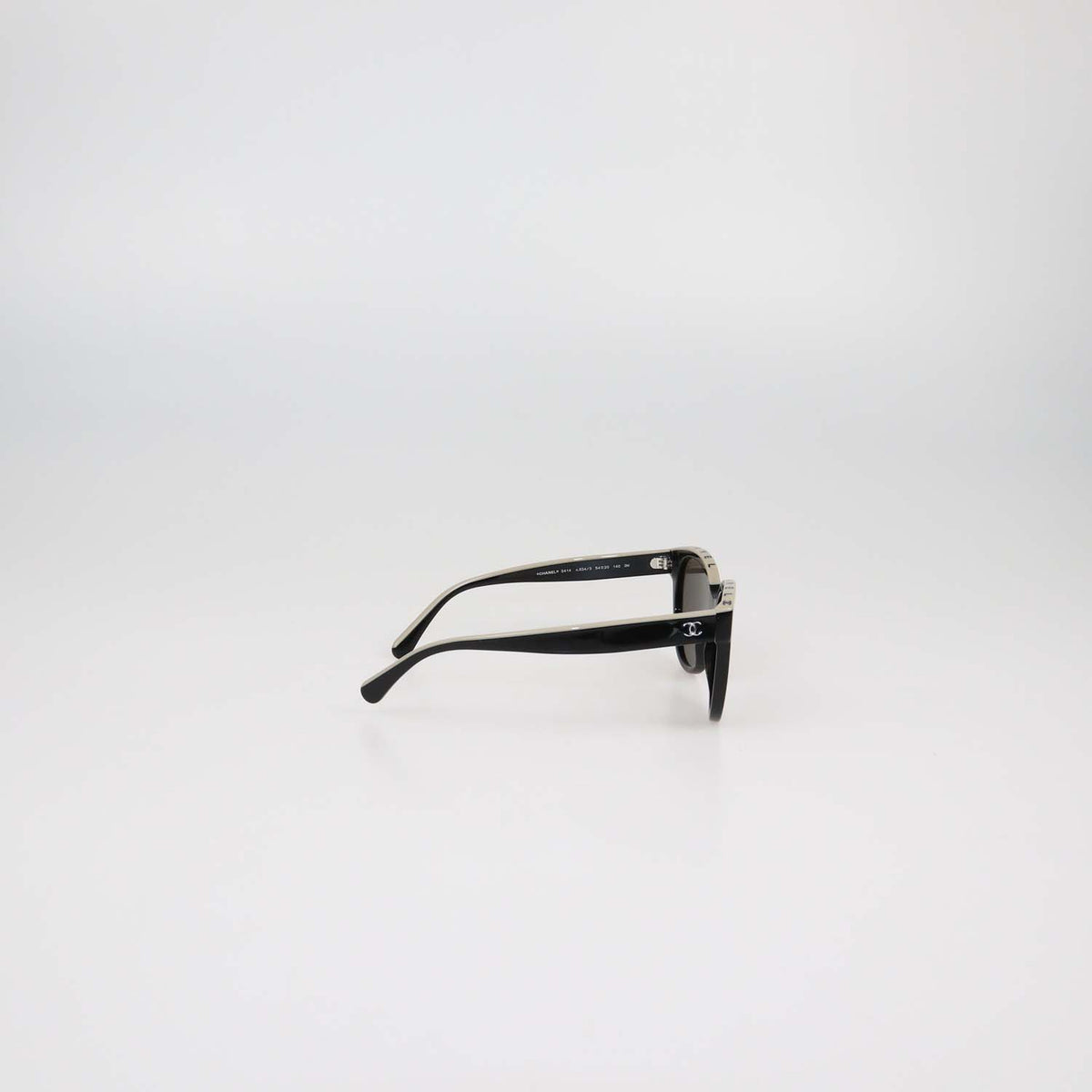 Chanel Black,Beige Butterfly Sunglasses