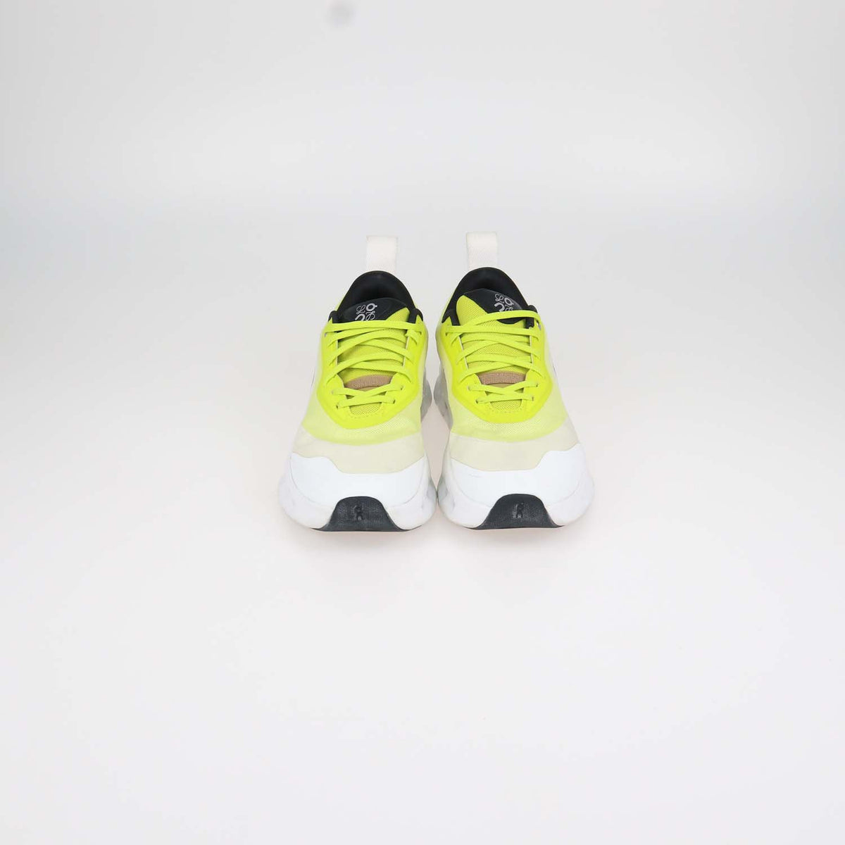 Loewe x On Neon Yellow, White Technical Fabric Cloudtilt 2.0 Sneakers