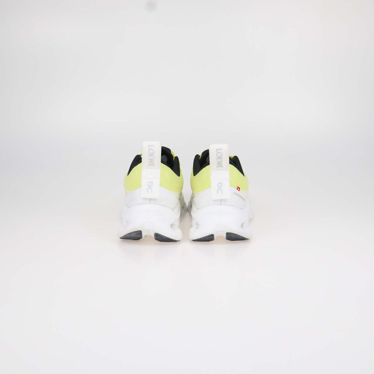 Loewe x On Neon Yellow, White Technical Fabric Cloudtilt 2.0 Sneakers