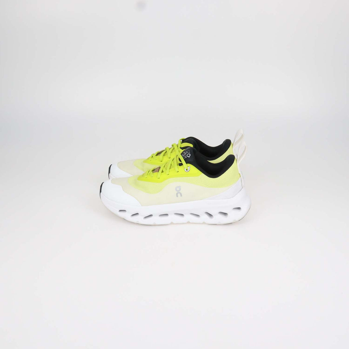 Loewe x On Neon Yellow, White Technical Fabric Cloudtilt 2.0 Sneakers