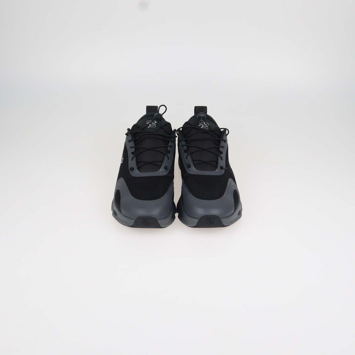 Loewe x ON Black Technical Fabric Running Cloudsolo Sneakers