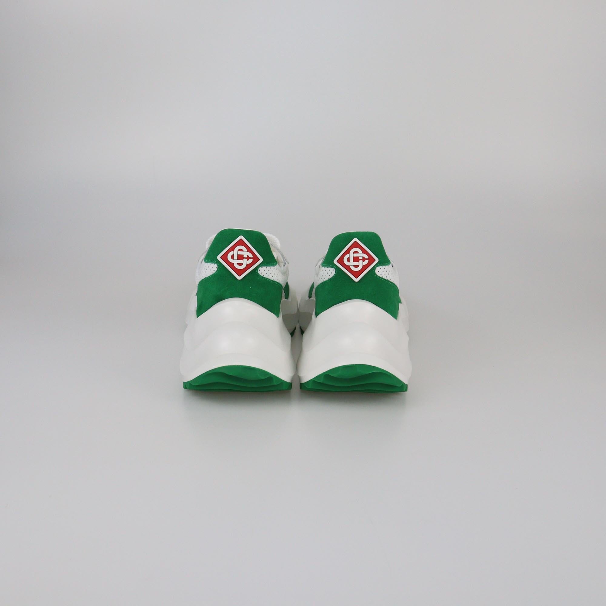 Casablanca Green/White Atlantis Sneakers Mens Casablanca