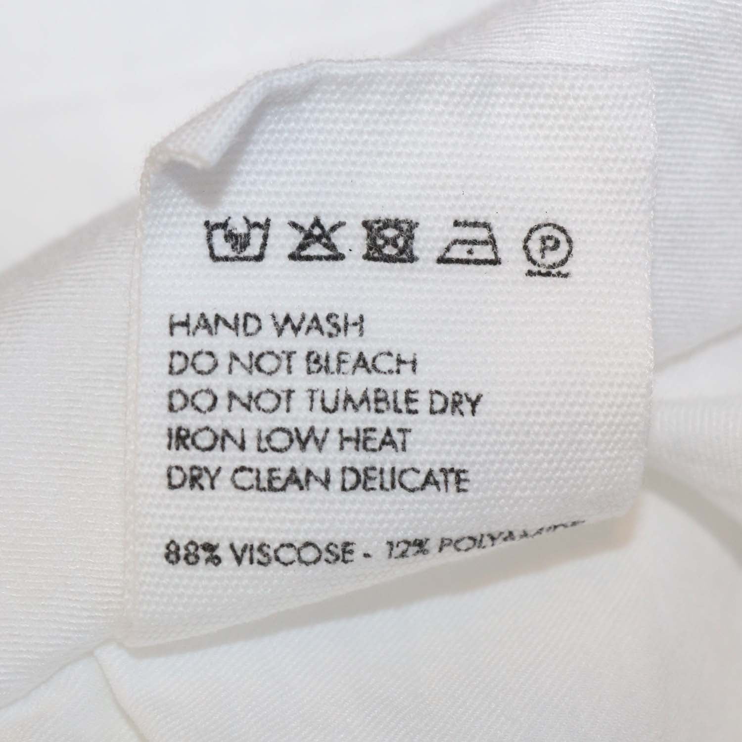 Jacquemus White Blend Viscose Knot L'Amour Long Sleeve Top