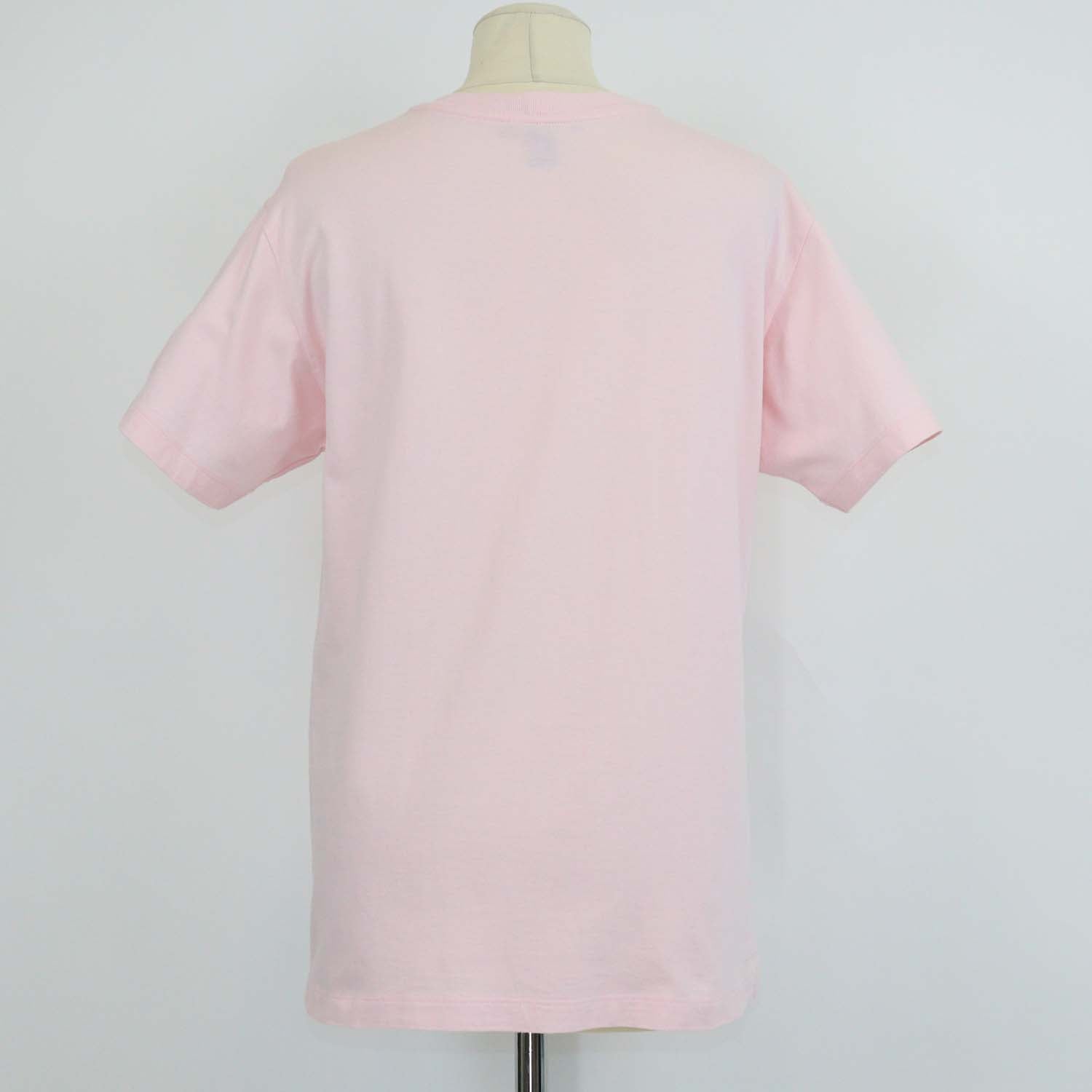 Louis Vuitton Pink Logo Print Classic T-Shirt