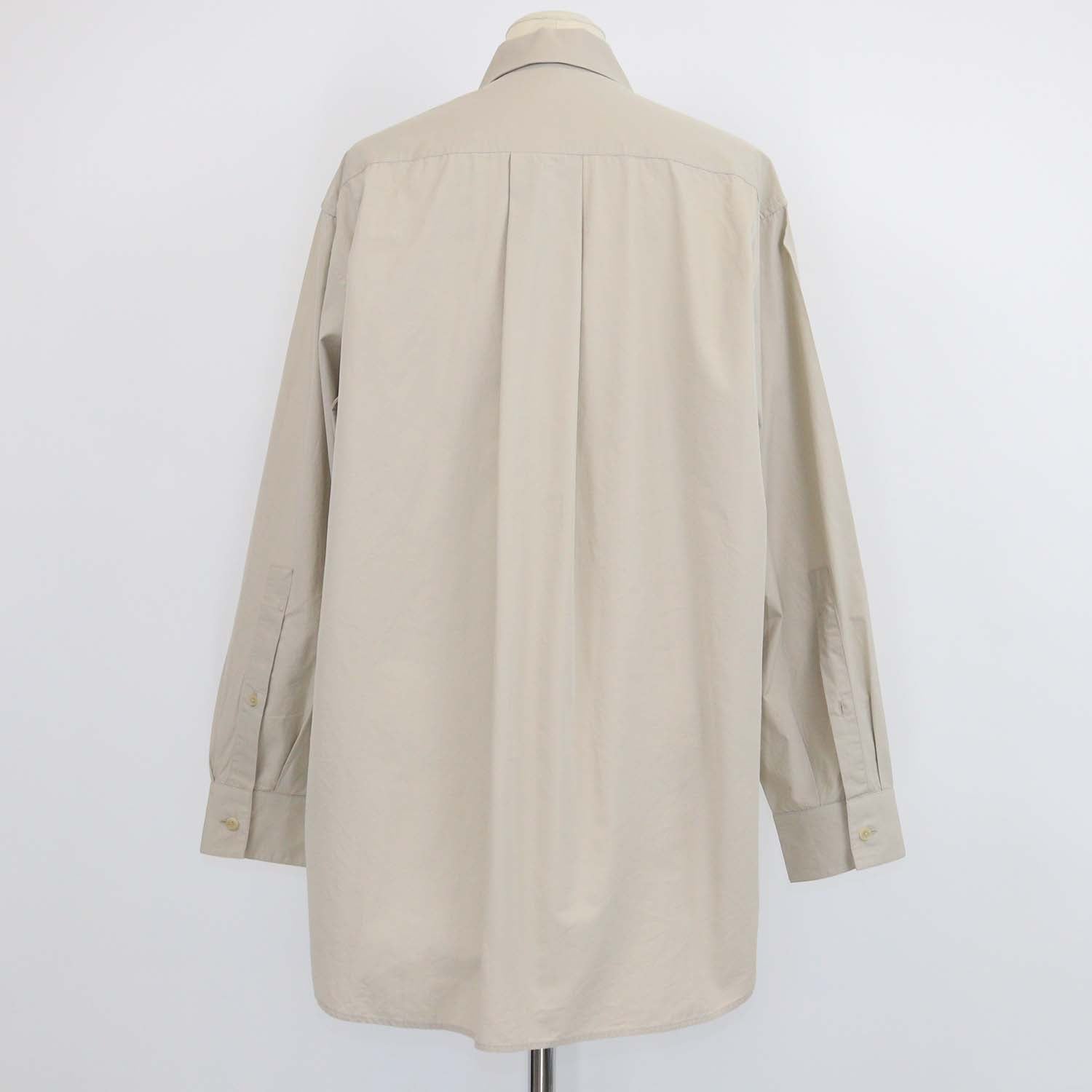 The Row Grey Cotton Long Sleeve Shirt