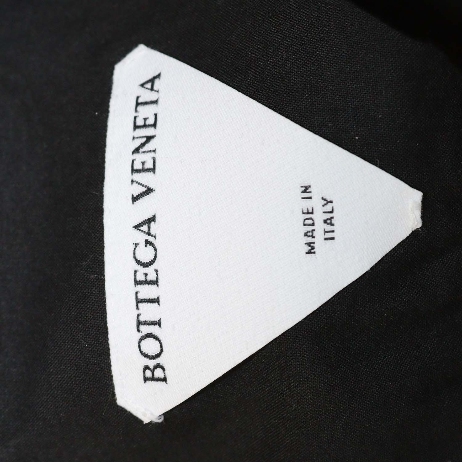 Bottega Veneta Black Wool Long Sleeve Shirt