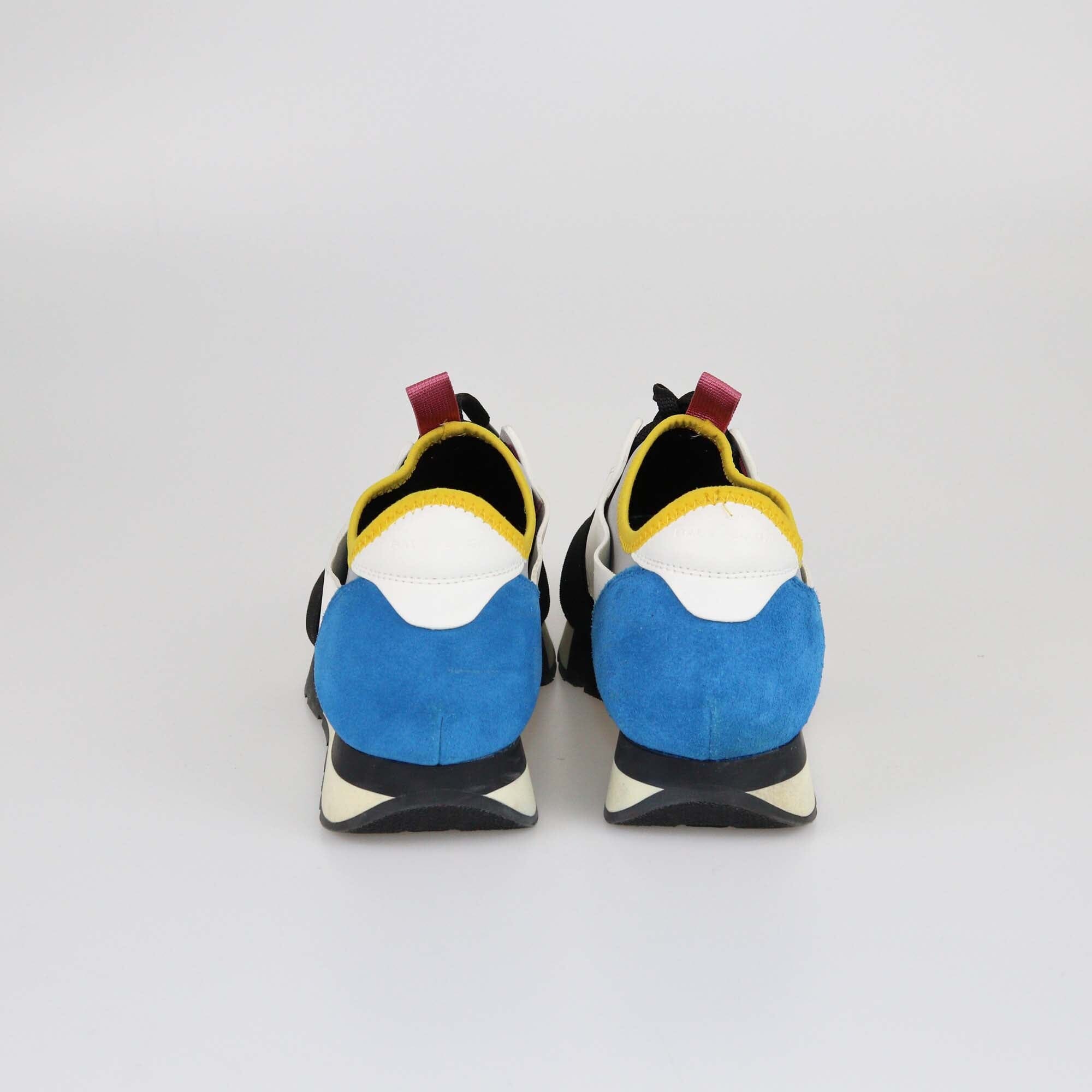 Balenciaga Multicolor Race Runner Sneakers Womens Balenciaga