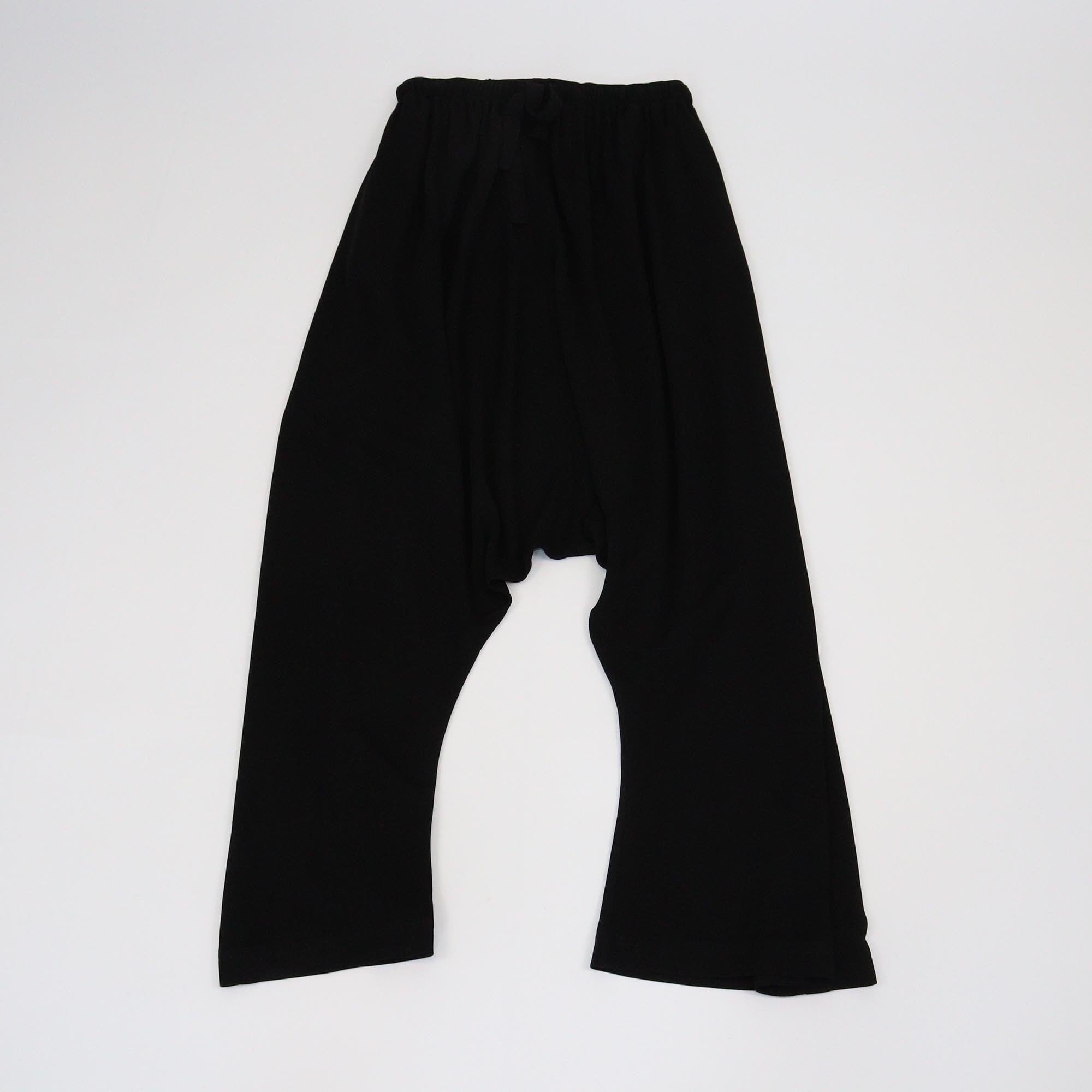 Loewe Black Drawstring Harem Trouser Womens Loewe