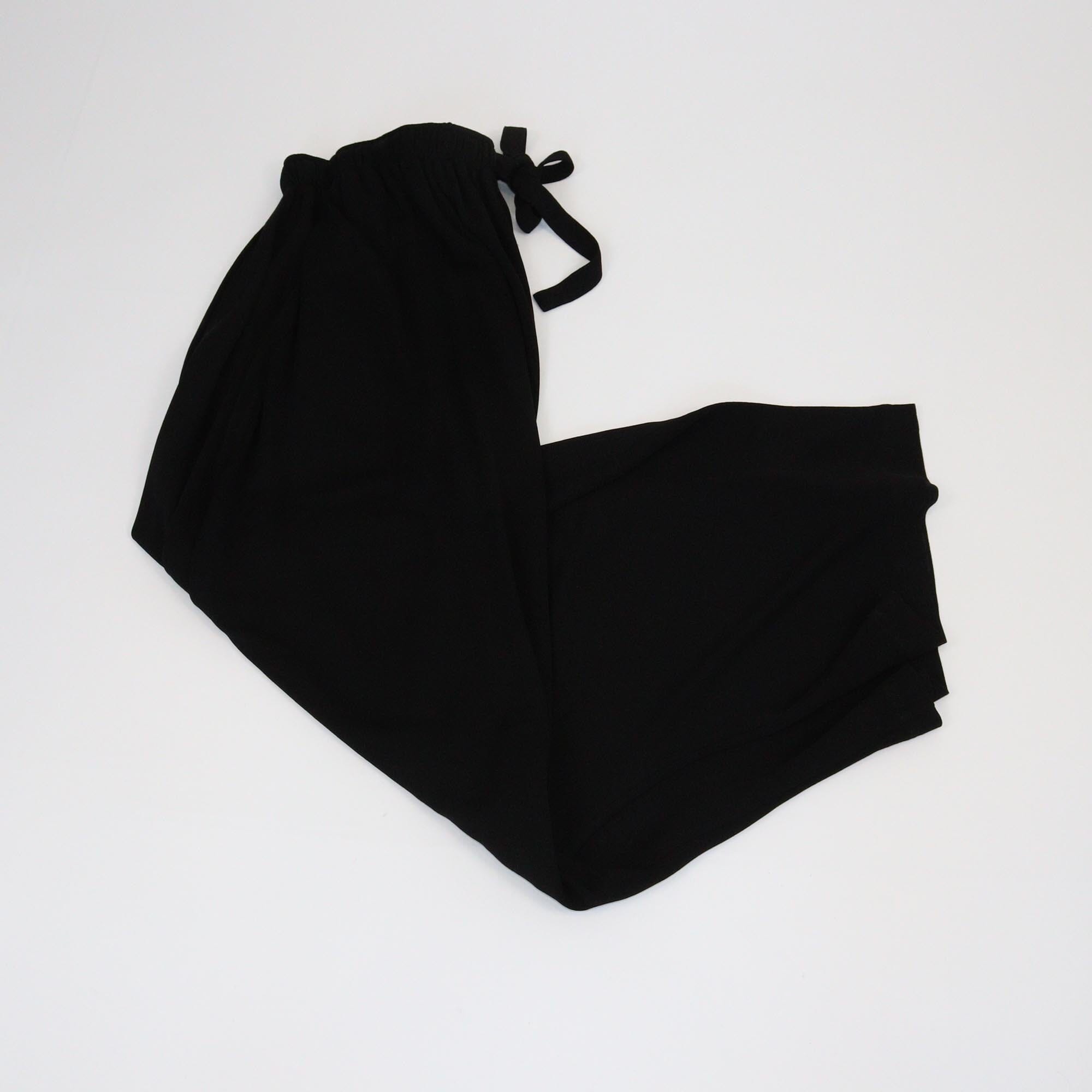 Loewe Black Drawstring Harem Trouser Womens Loewe
