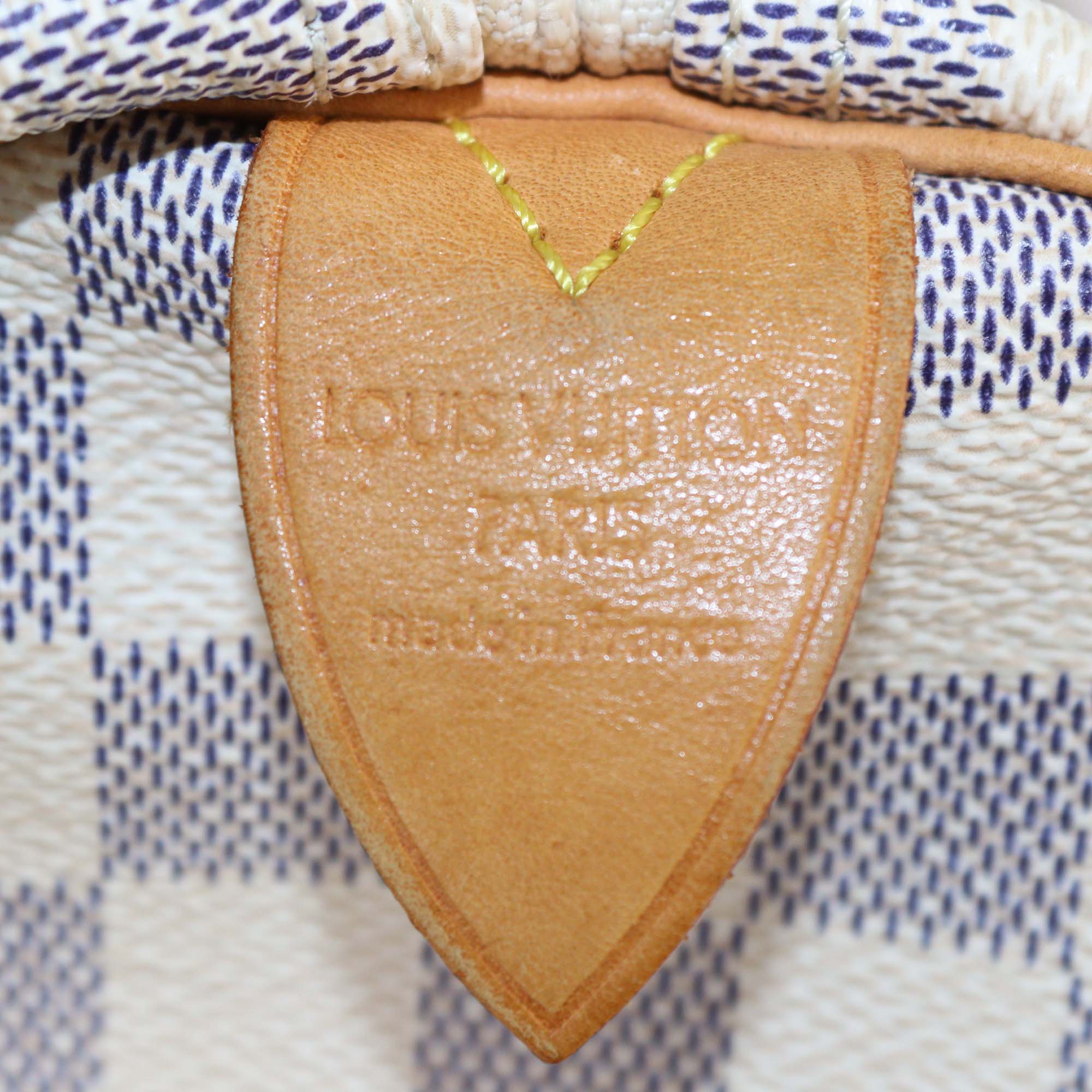 Louis Vuitton Damier Azur Keepall 50 Bag