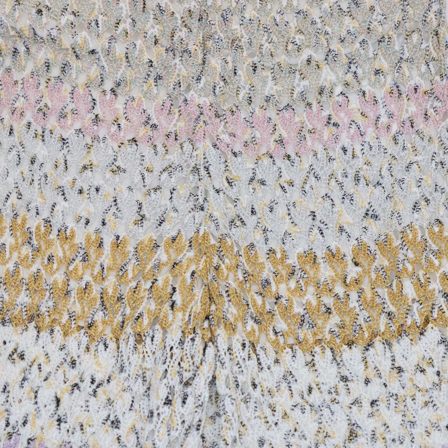 Missoni Multicolor Viscose Striped Metallic Trouser