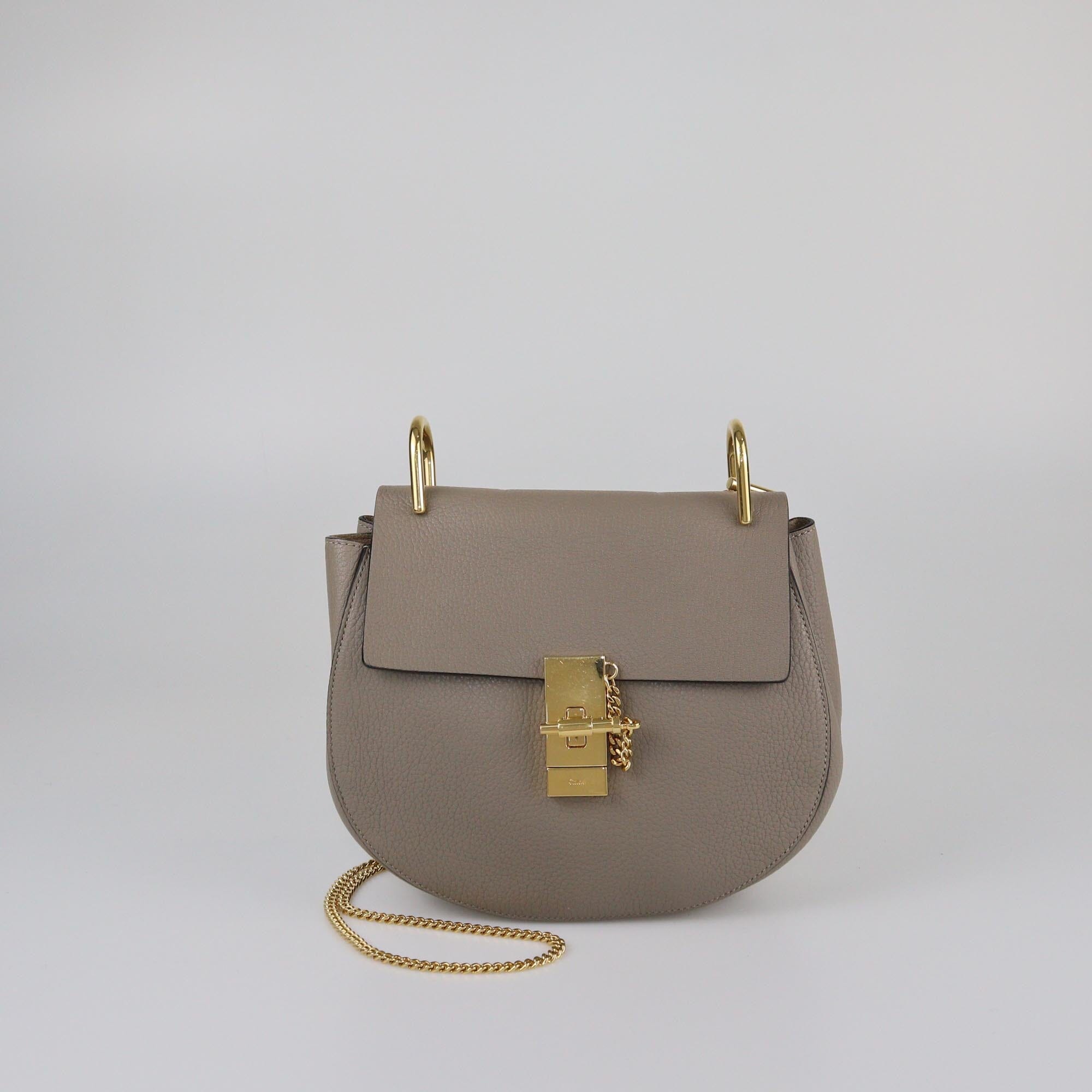 Chloe Beige Medium Drew Shoulder Bag Womens Chloe
