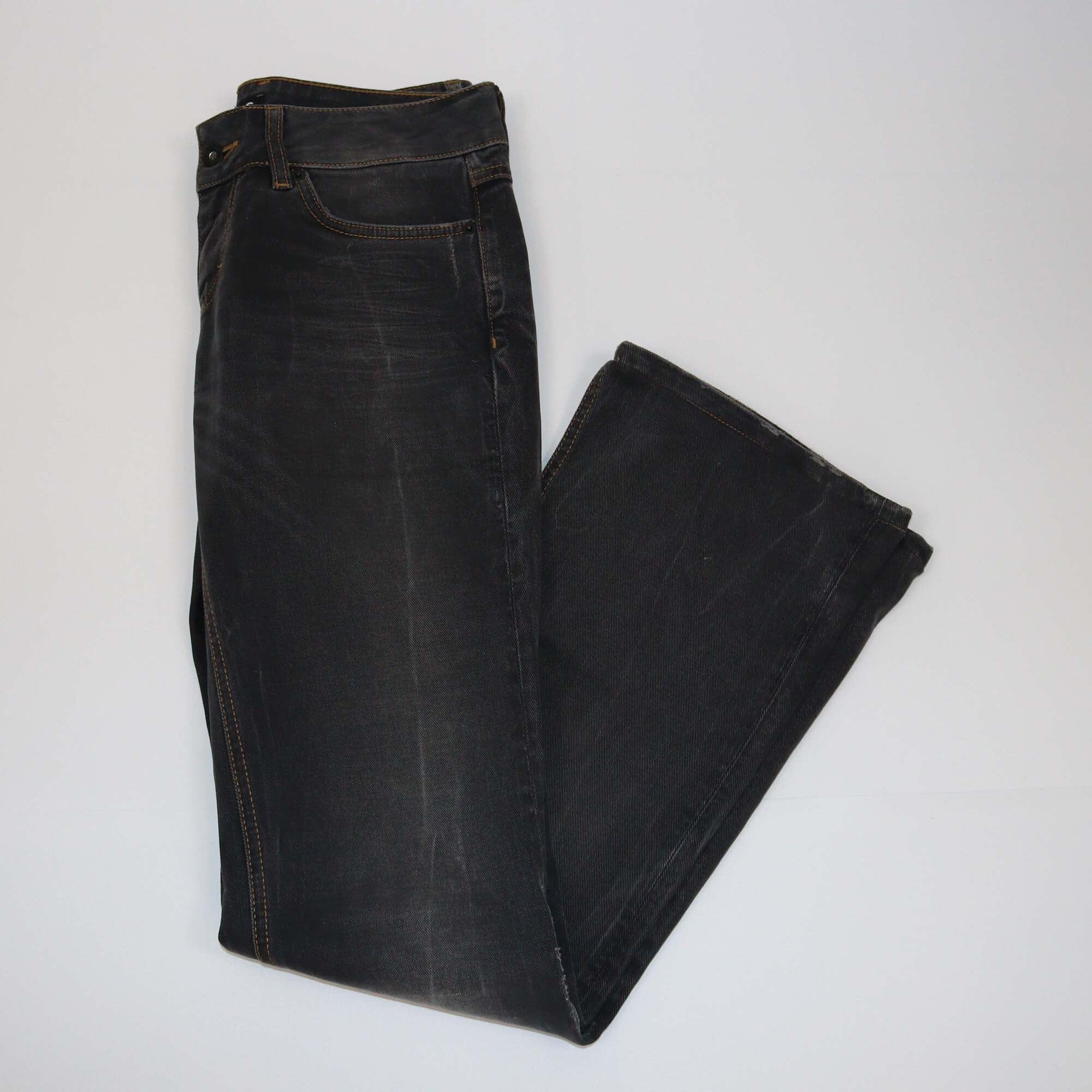 D&G Black Boot Cut Pants Womens D&G