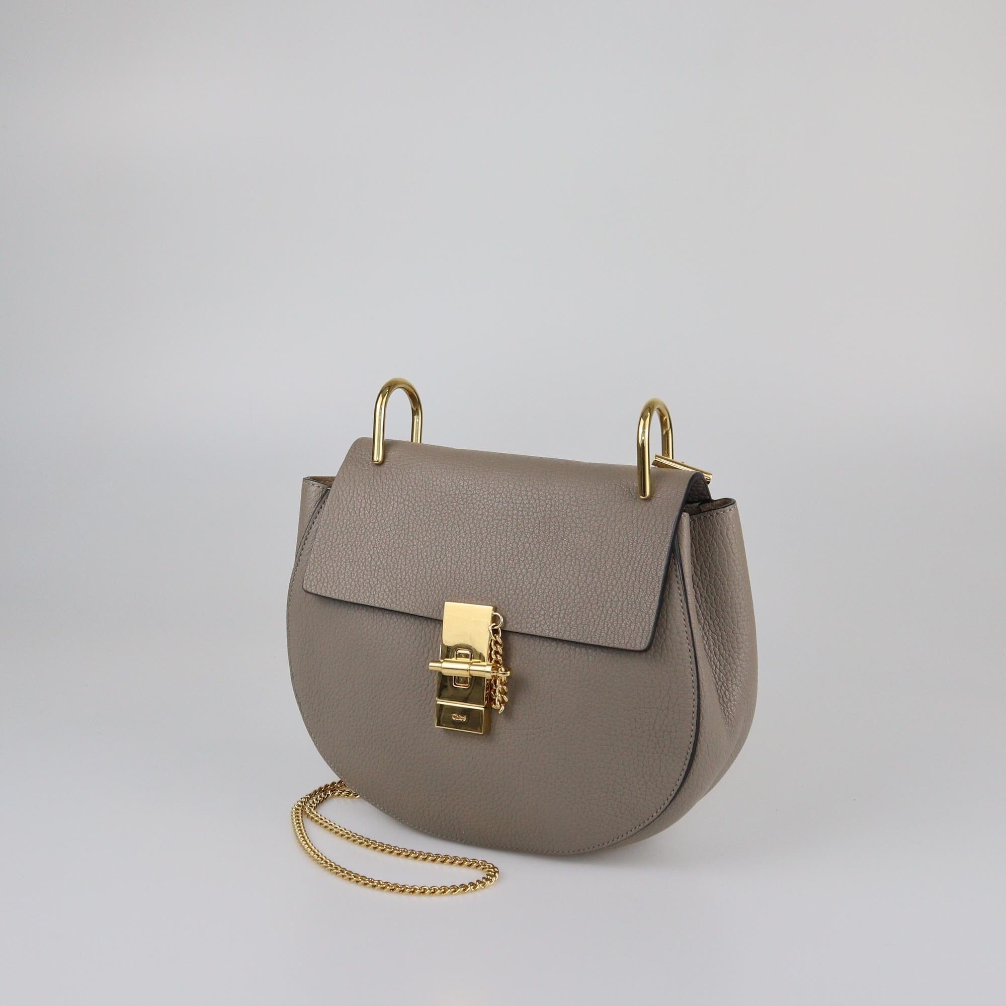 Chloe Beige Medium Drew Shoulder Bag Womens Chloe