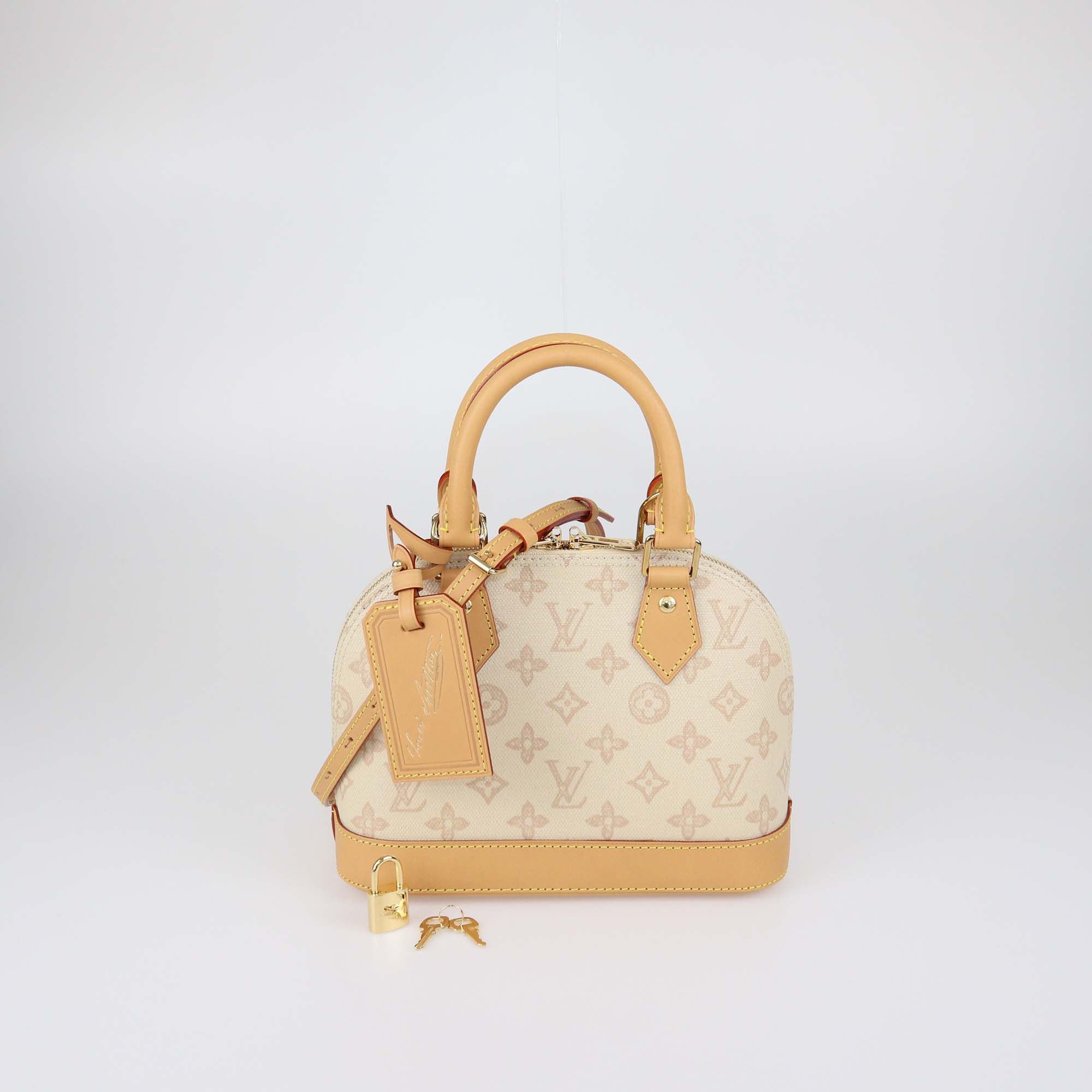 Louis Vuitton Lin Autres Toiles Monogram Alma BB Bag