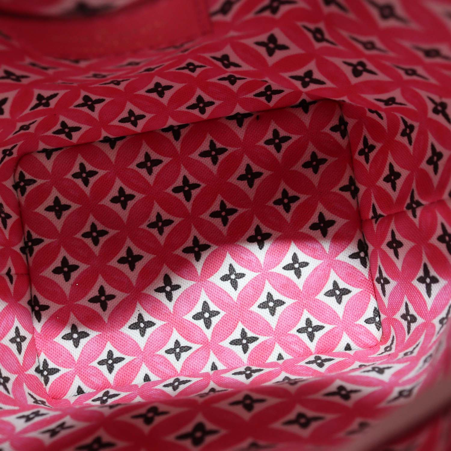 Louis Vuitton Pink/White Watercolor Monogram Canvas Nano Noe Bag