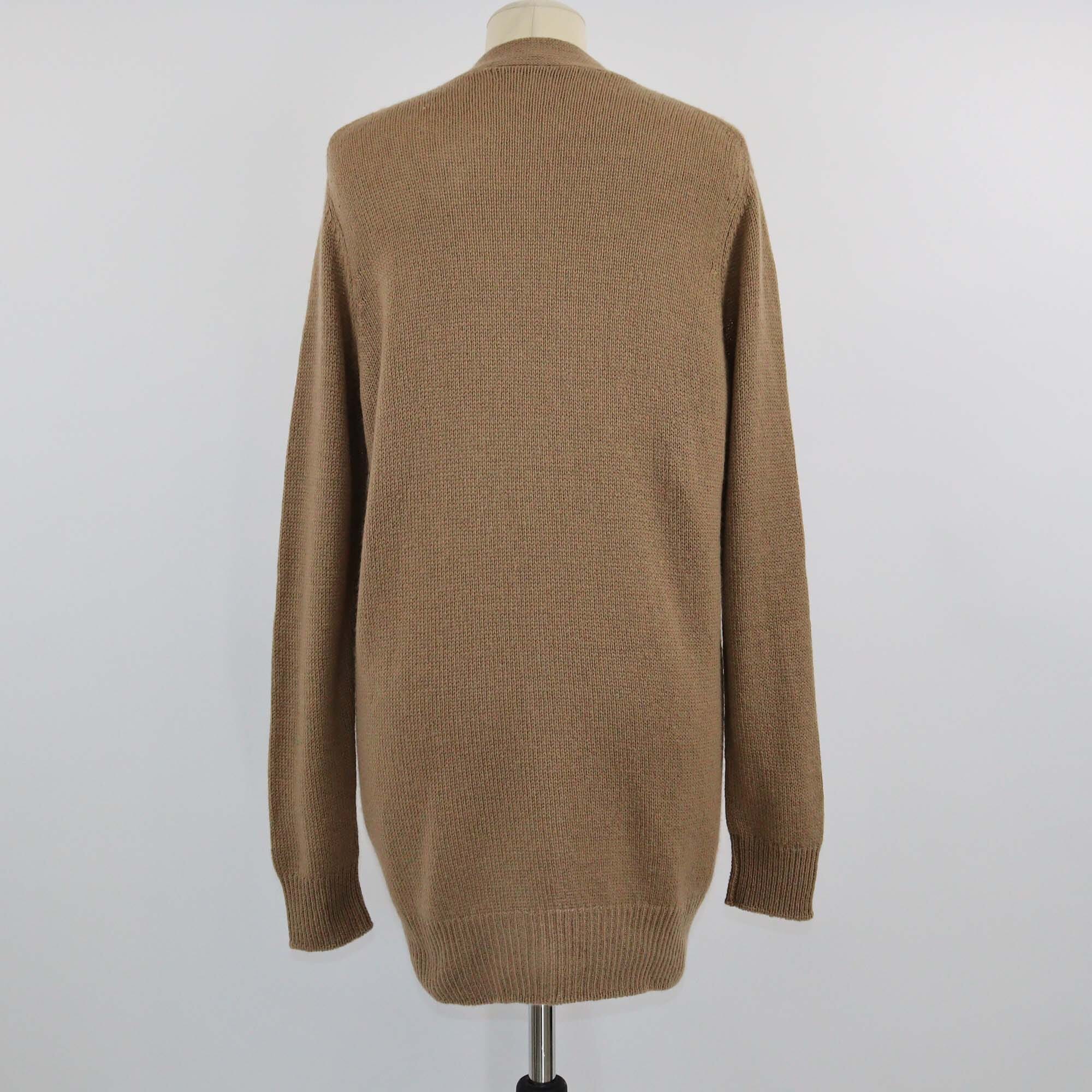 Christian Dior Brown Bee Embroidered Longsleeve Cardigan Womens Christian Dior