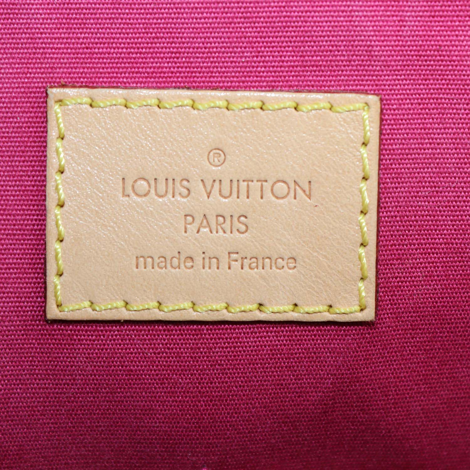 Louis Vuitton Indian Rose Monogram Vernis Alma PM Bag