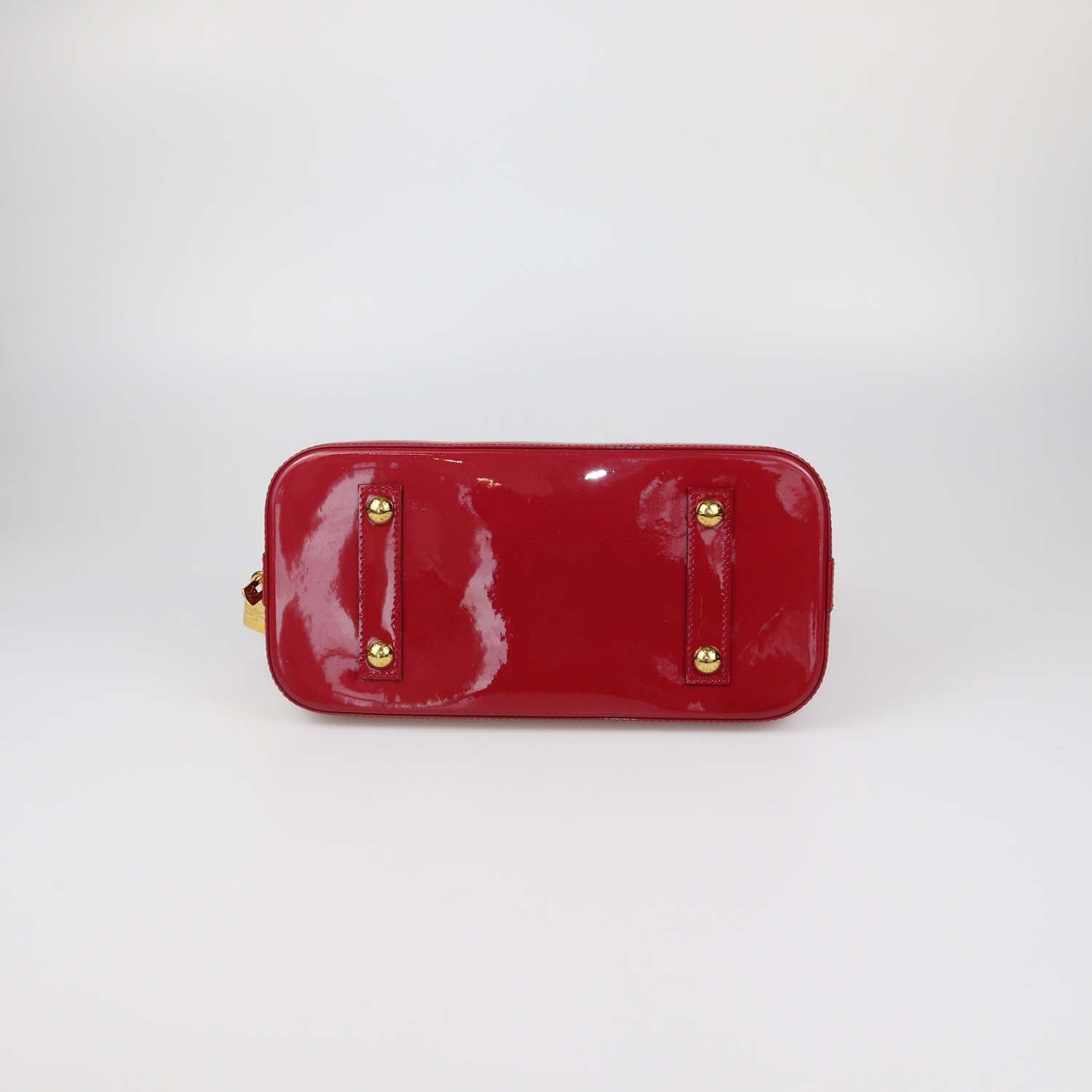 Louis Vuitton Indian Rose Monogram Vernis Alma PM Bag