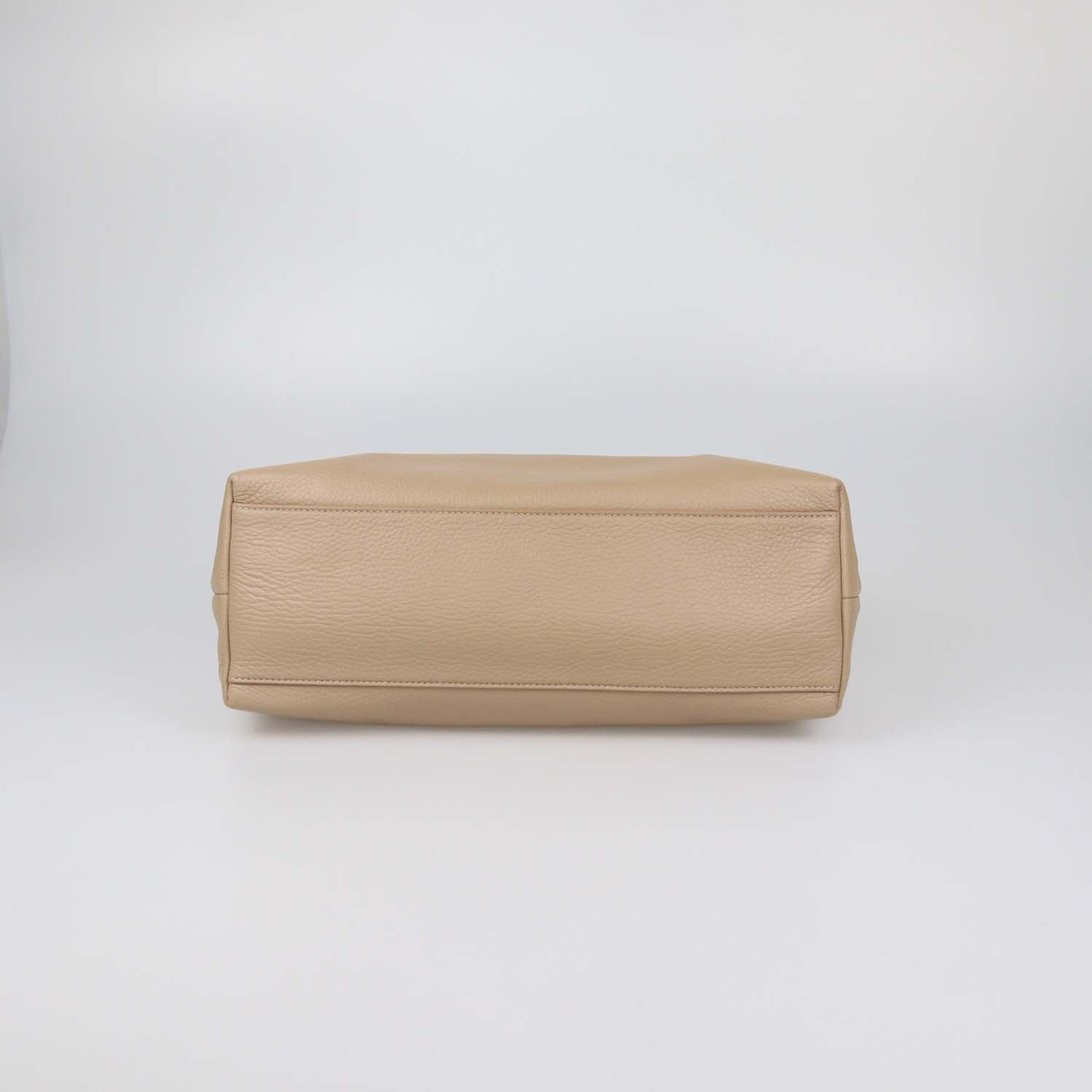 Gabriela Hearst Beige Leather Phoebe Clutch