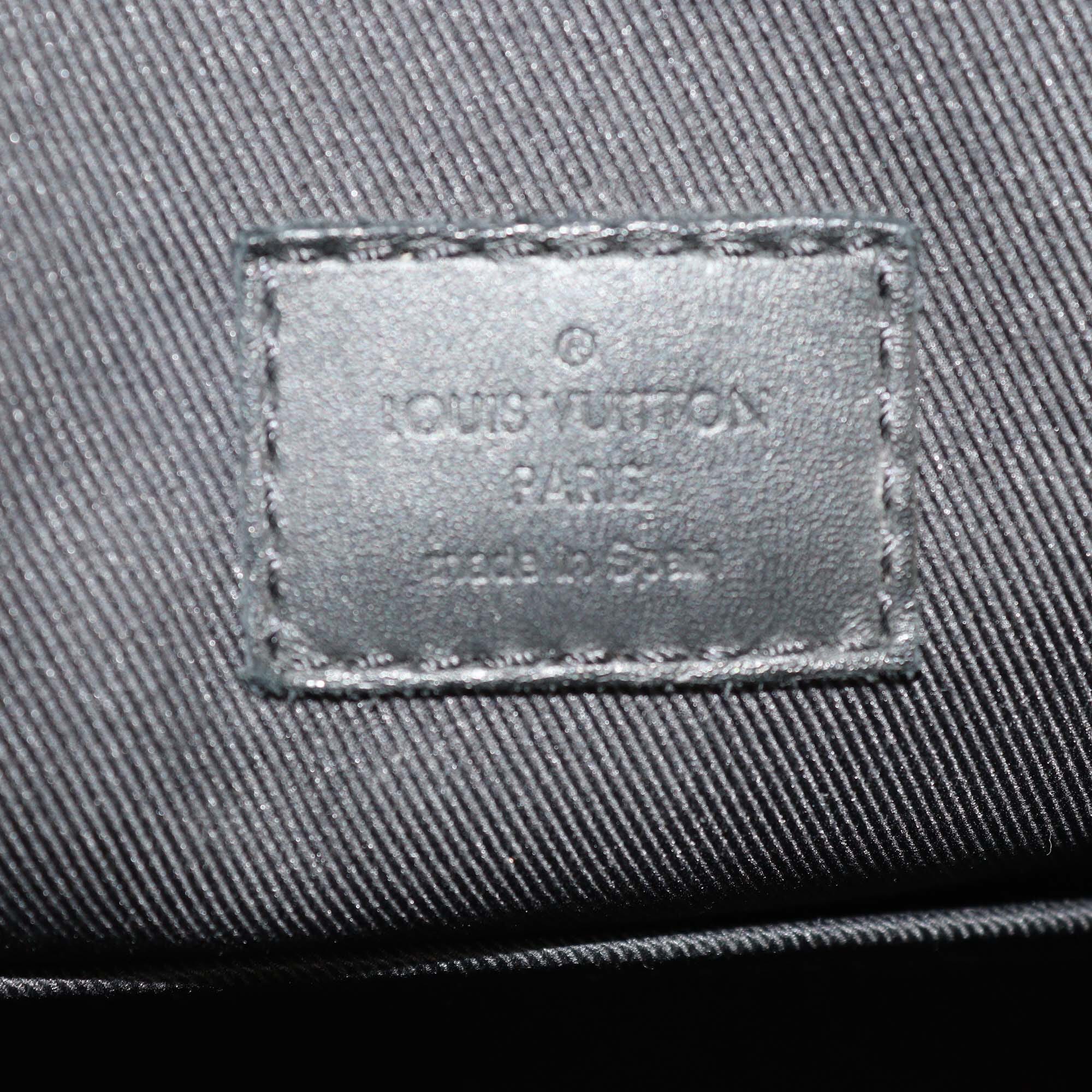 Louis Vuitton Monogram Macassar Canvas Archy MM Messenger Bag Mens Louis Vuitton