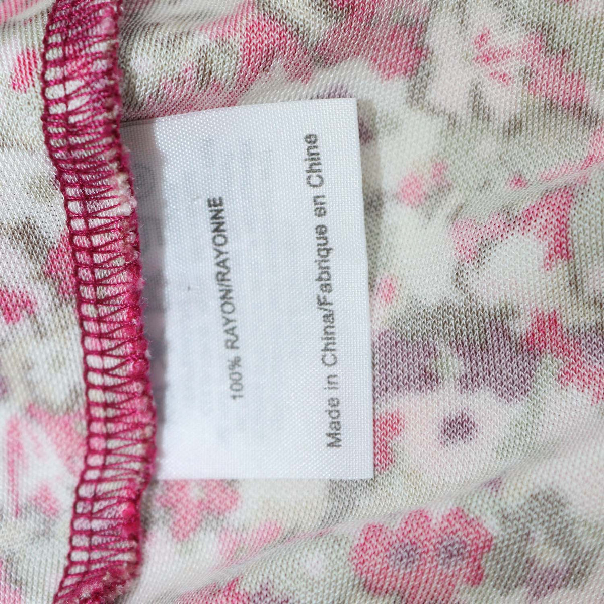 Tory Burch Pink Rayon Floral Print Half Sleeve Belted Midi Dress