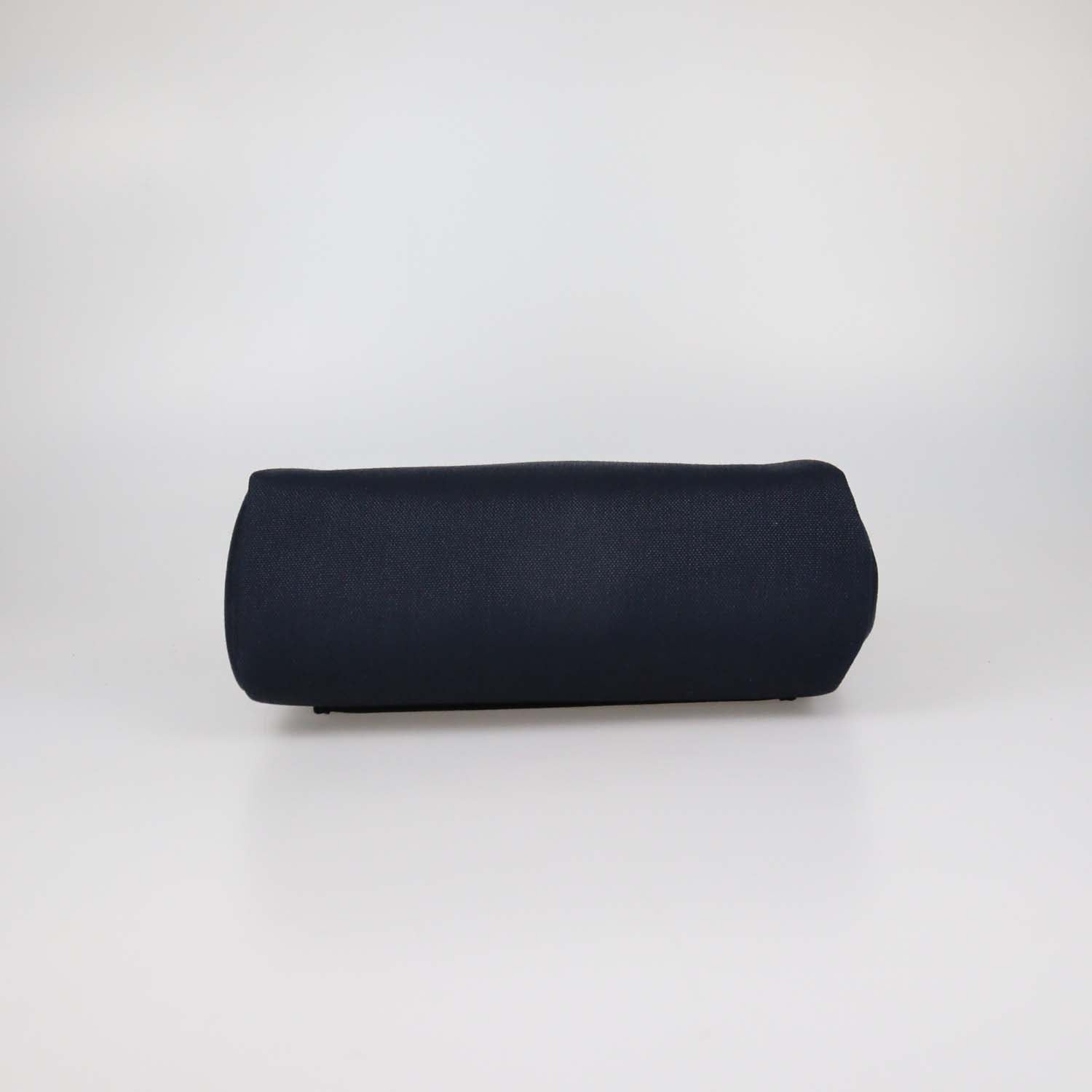 Hermes Black Canvas and Vache Hunter Leather Herbag Zip 31 Bag