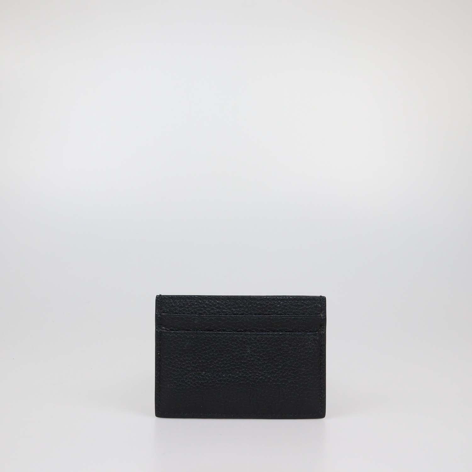 Gucci Black Leather Zumi Card Holder