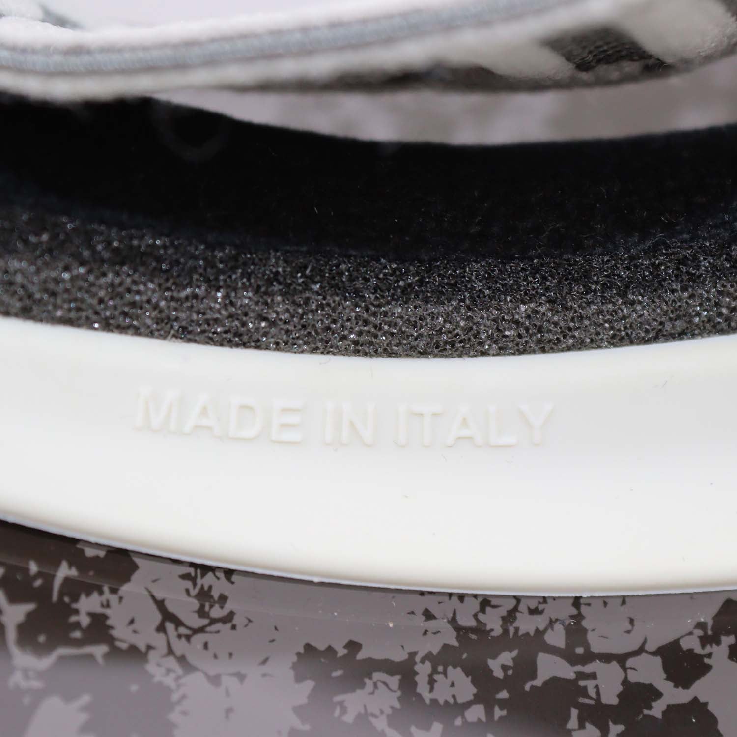 Christian Dior White/Grey Mirrored Toile de Jouy DiorClub V1U Visor