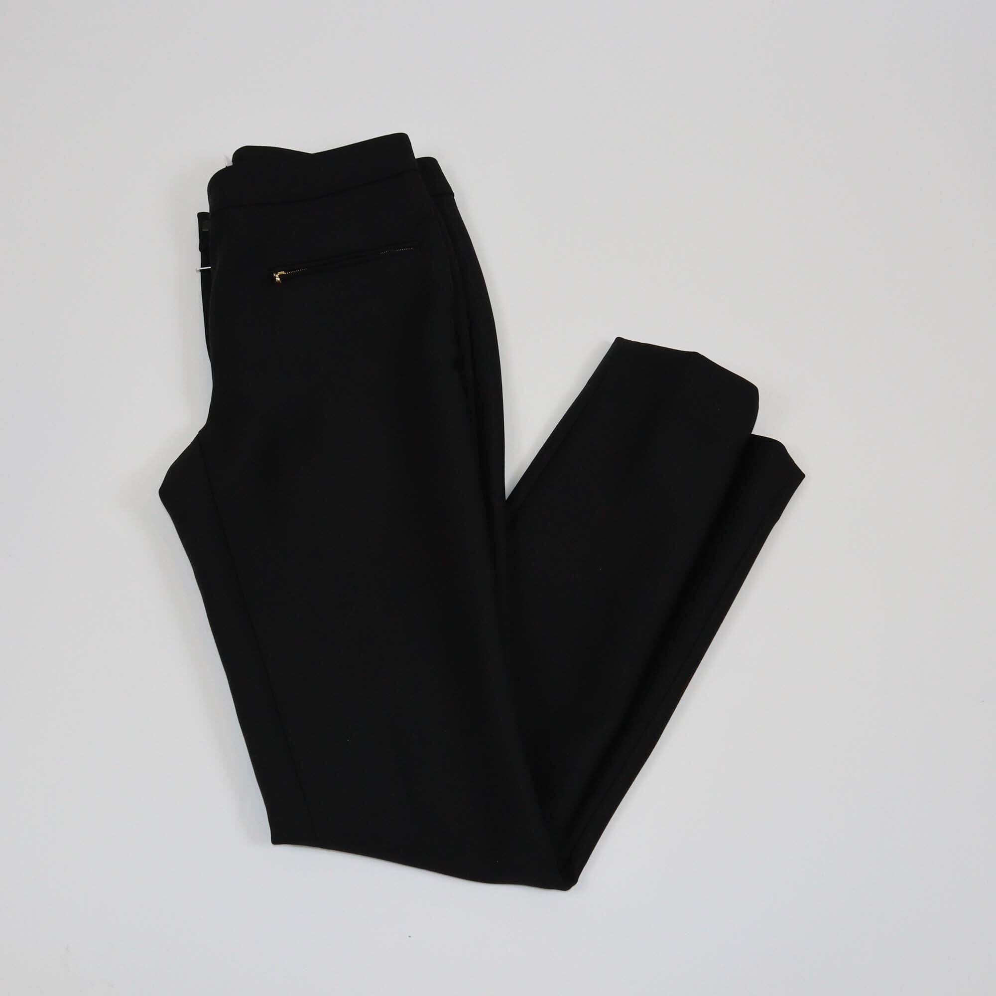 Christian Dior Black Zip Pocket Detail Trouser Womens Christian Dior