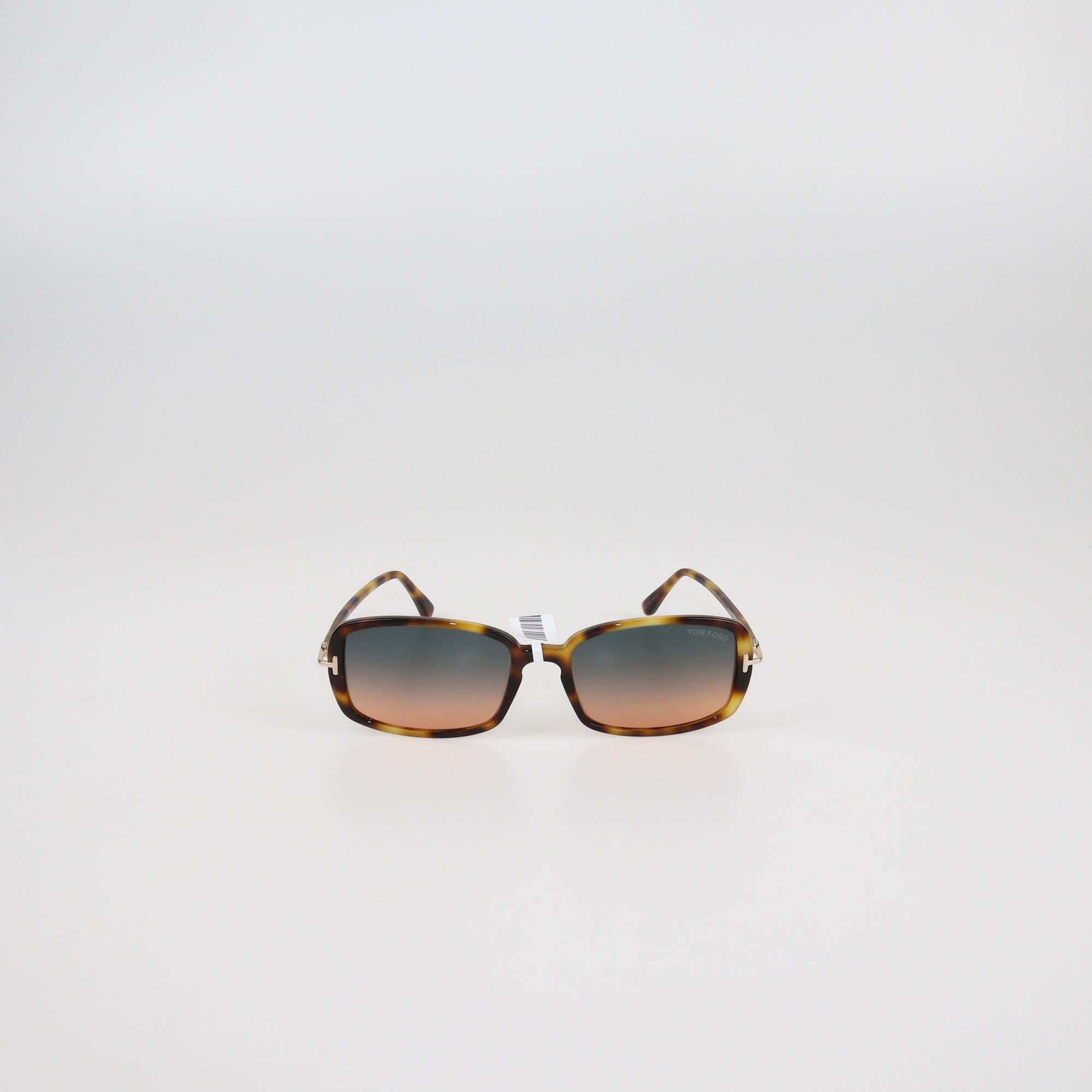 Tom Ford Havana Gradient Bonham Sunglasses Womens Tom Ford