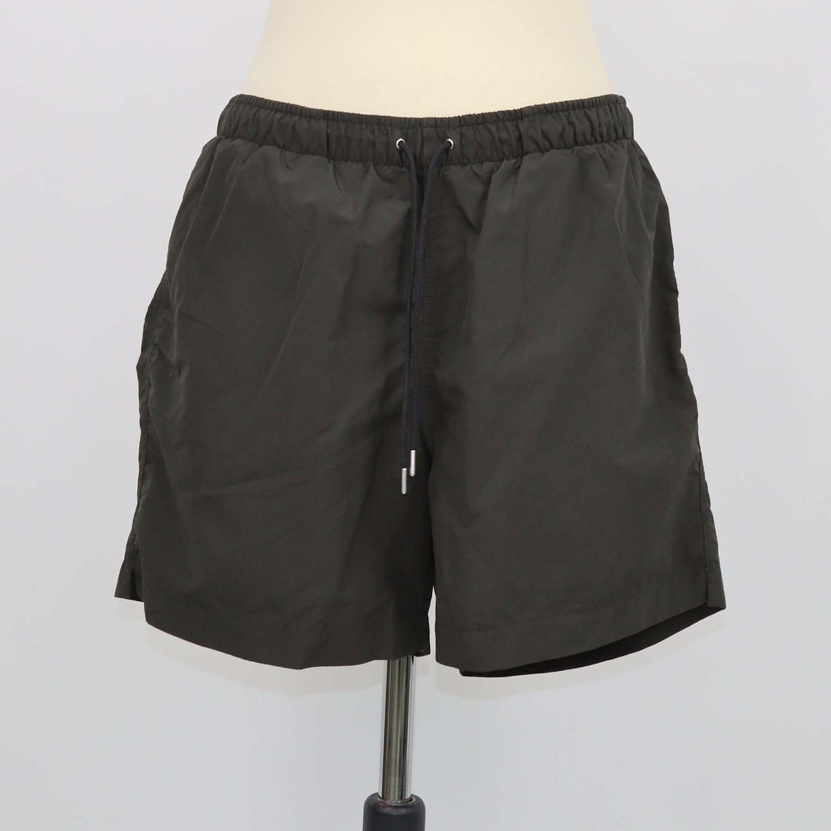 Hermes Dark Green Nylon Long Swim Trunk