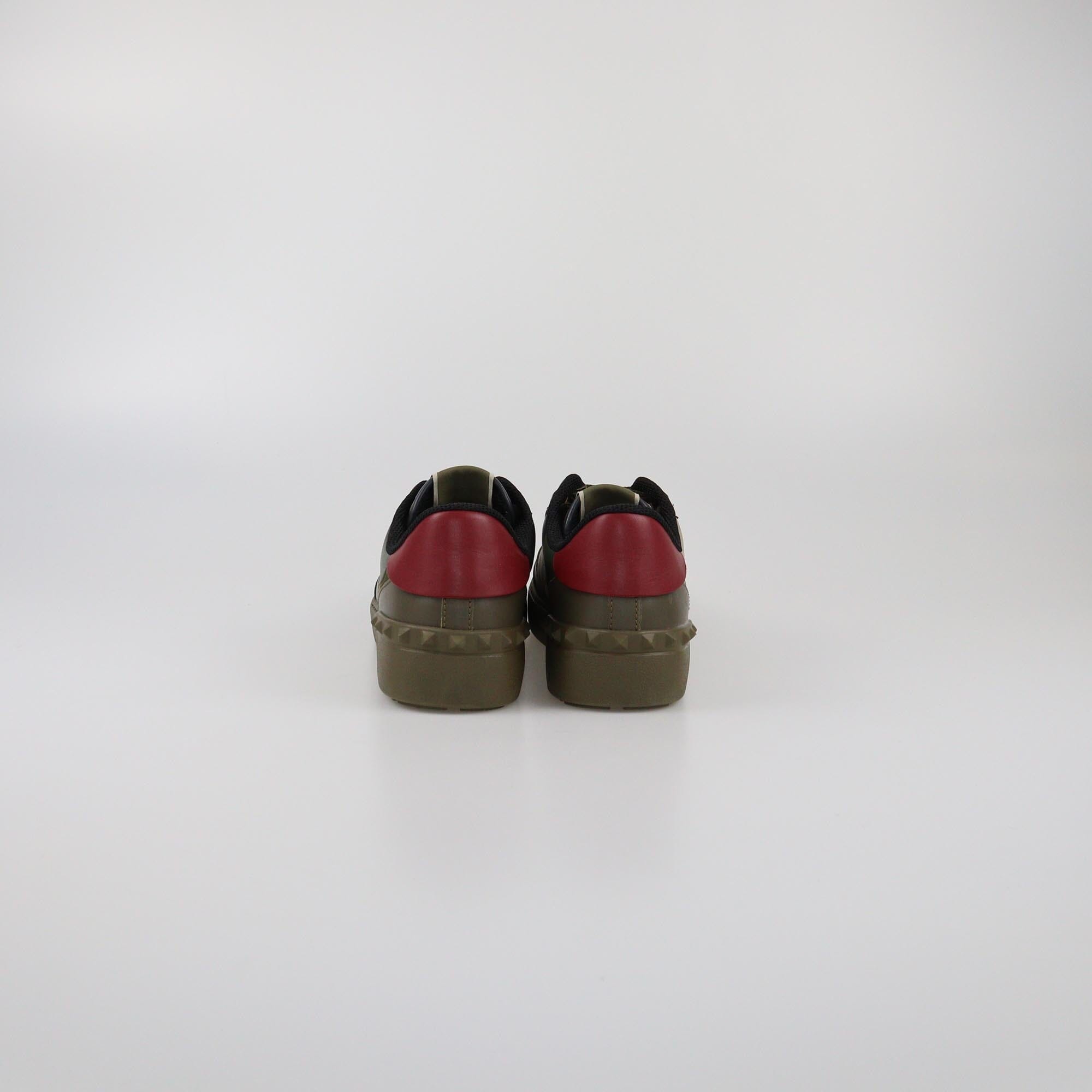 Valentino Olive Green Rockrunner Camouflage Sneaker Womens Valentino